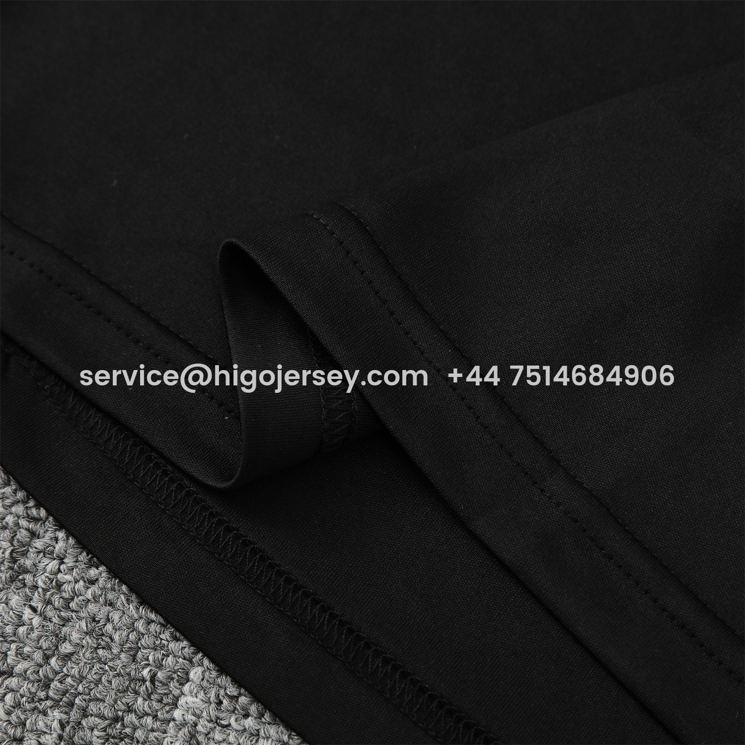 Higojerseys-Manchester United 25-26 Vest Training Set - Black And Light Grey Vest & Black Shorts