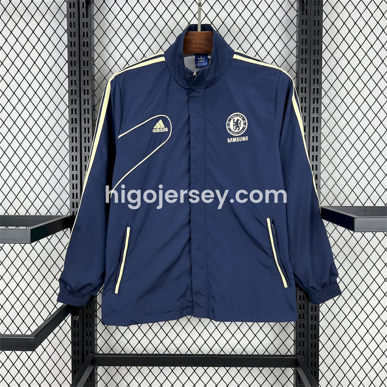 Higojerseys-Retro C.H.E.L.S.E.A 2012-13 Player Windbreaker - Blue