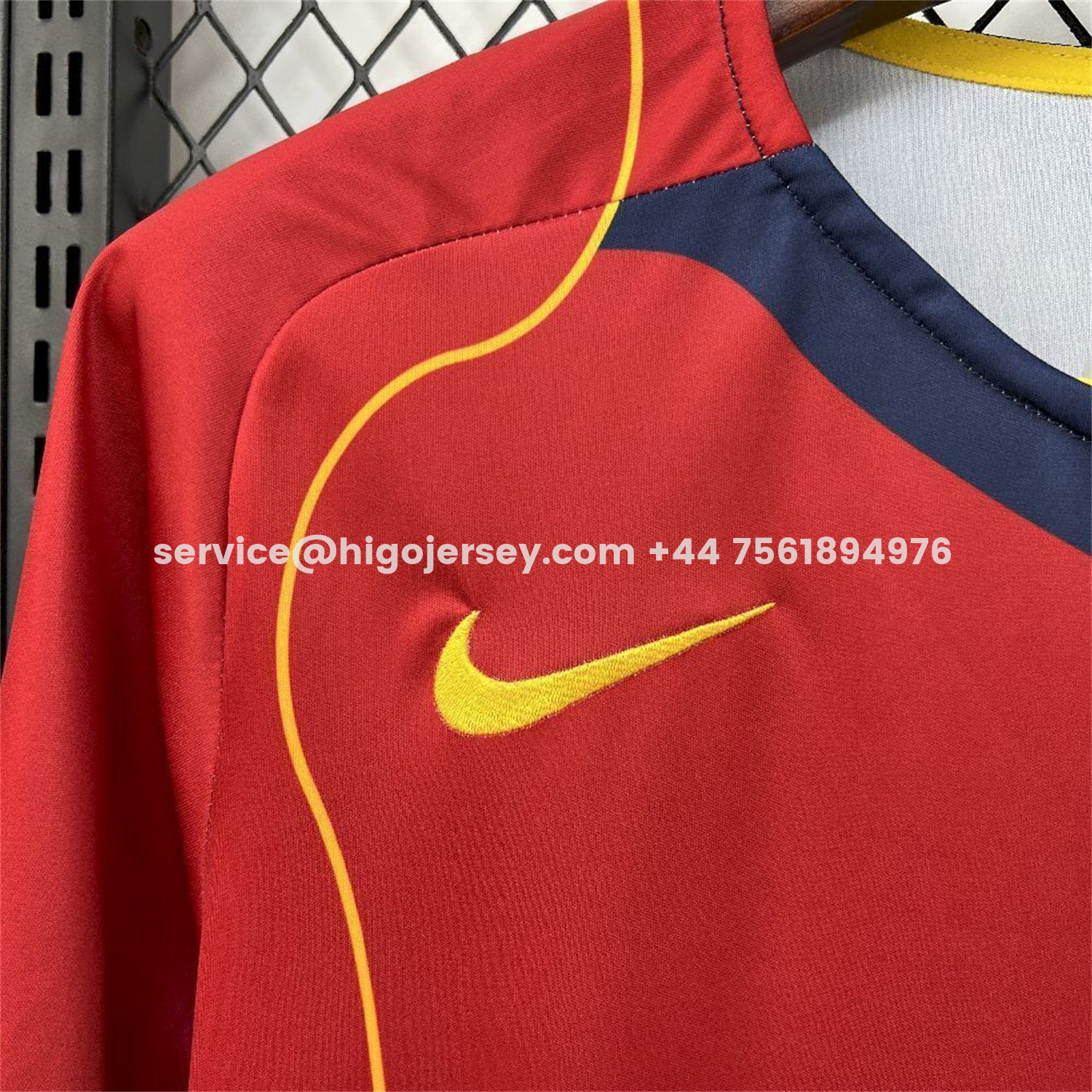 Higojerseys-Spain 2026 T90 Red Special Jersey