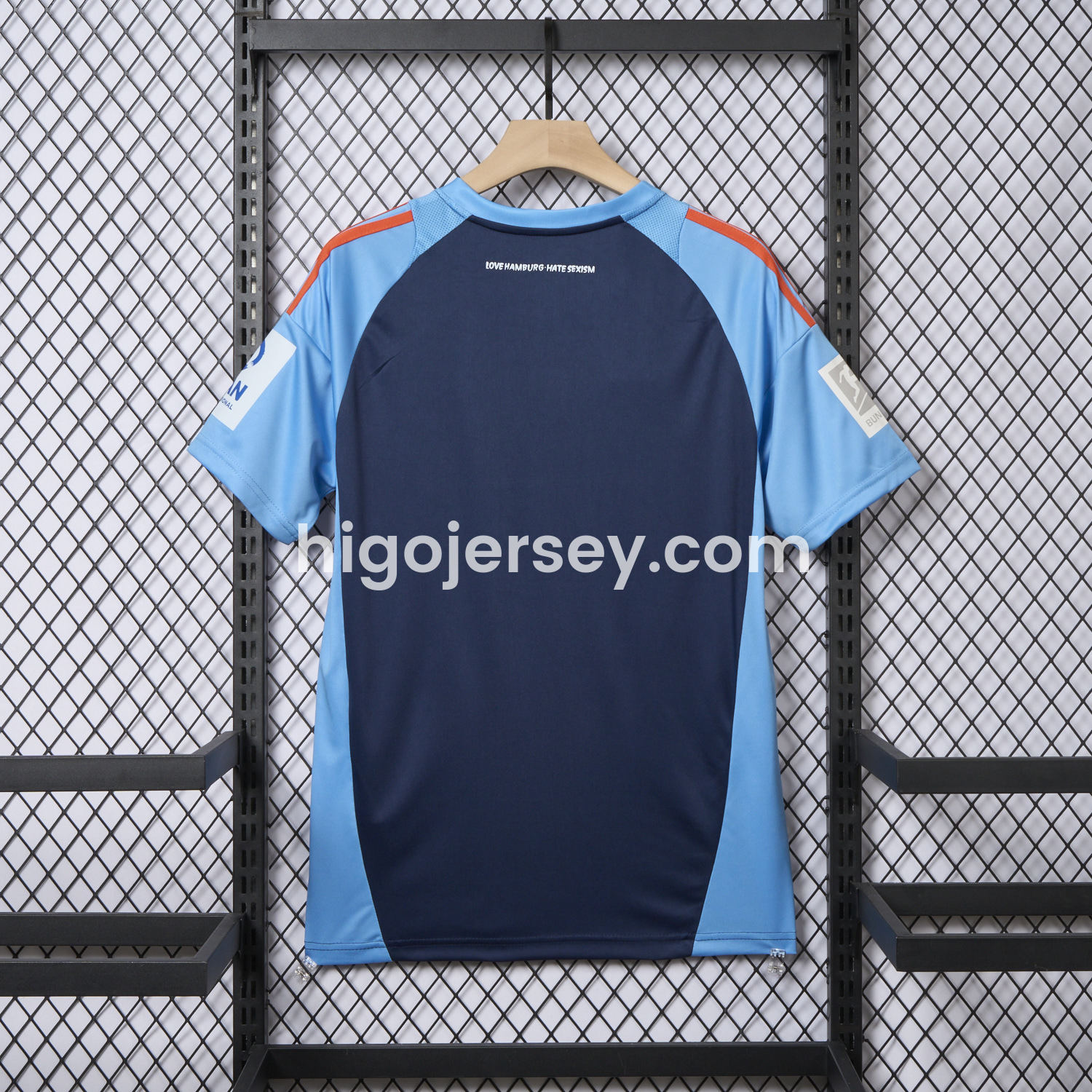 Higojerseys-Hamburger SV 24-25 World Girls' Day Blue Special Jersey - Fans Version