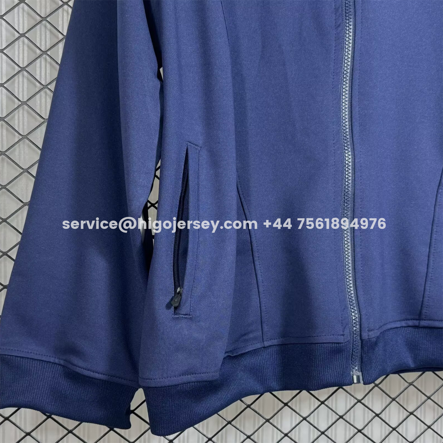 Higojerseys-Real Madrid 25-26 Windbreaker Jacket - Blue And Yellow