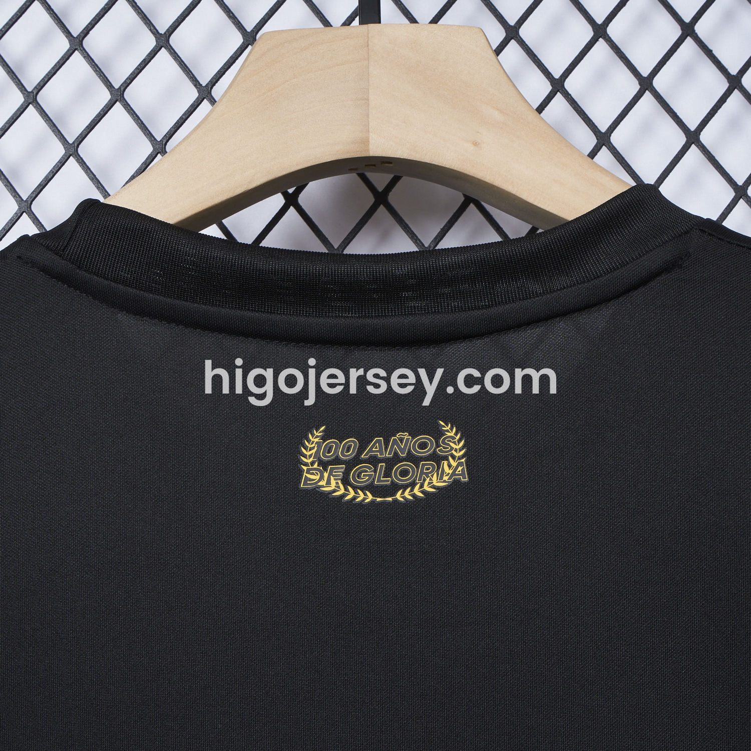 Higojerseys-Colo Colo 25-26 100th Anniversary Pure Black Special Jersey - Fans Version
