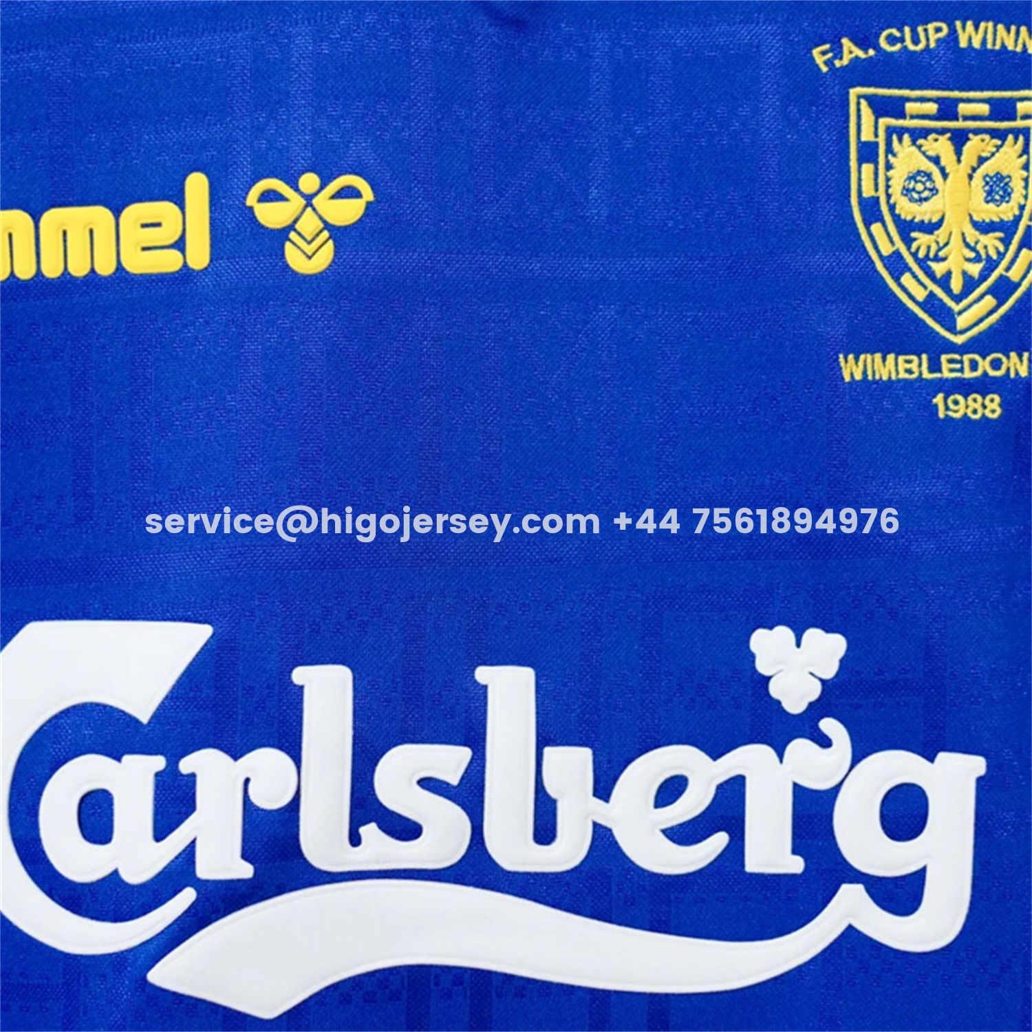 Higojerseys-Retro Wimbledon 1988-89 Home Blue Jersey