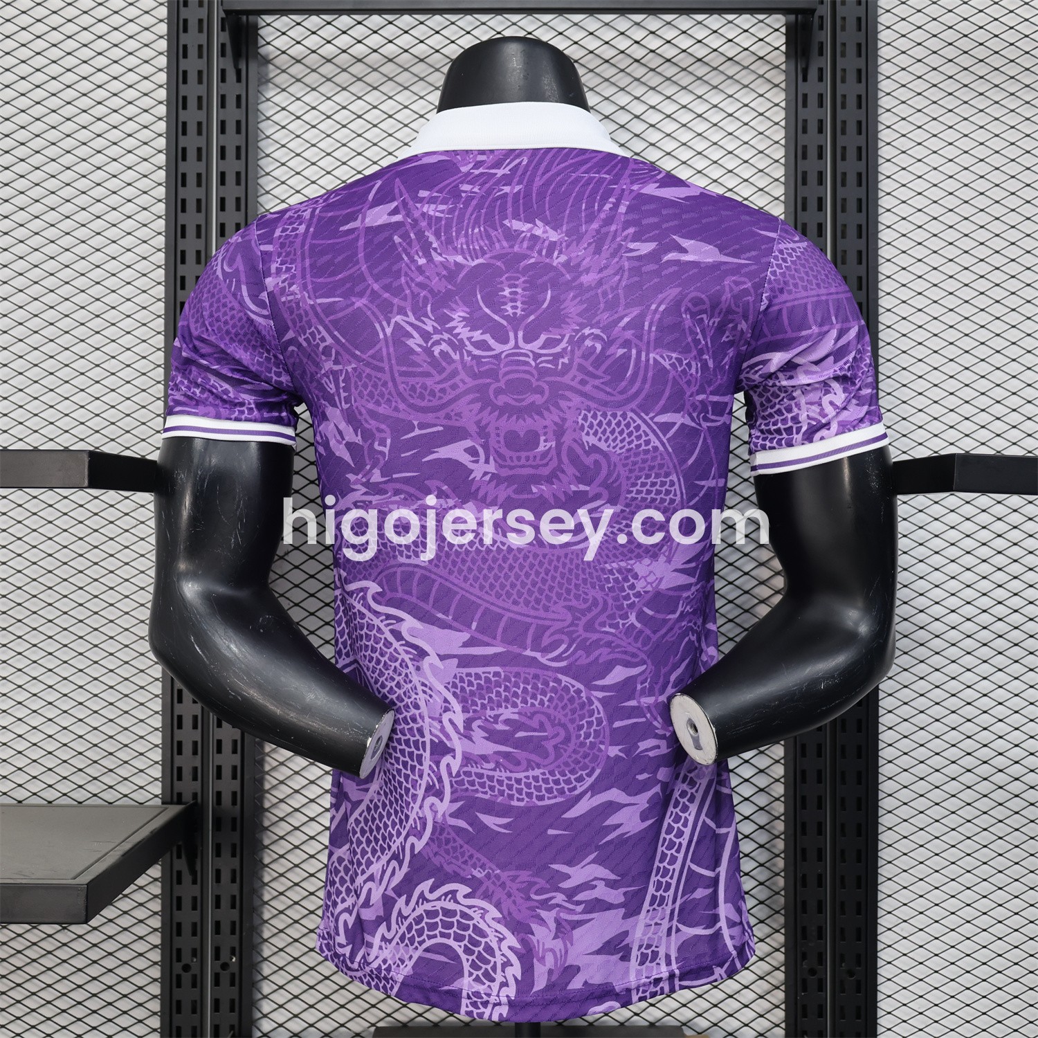 Higojerseys-Real Madrid 24-25 Purple Loong POLO Jersey - Player Version