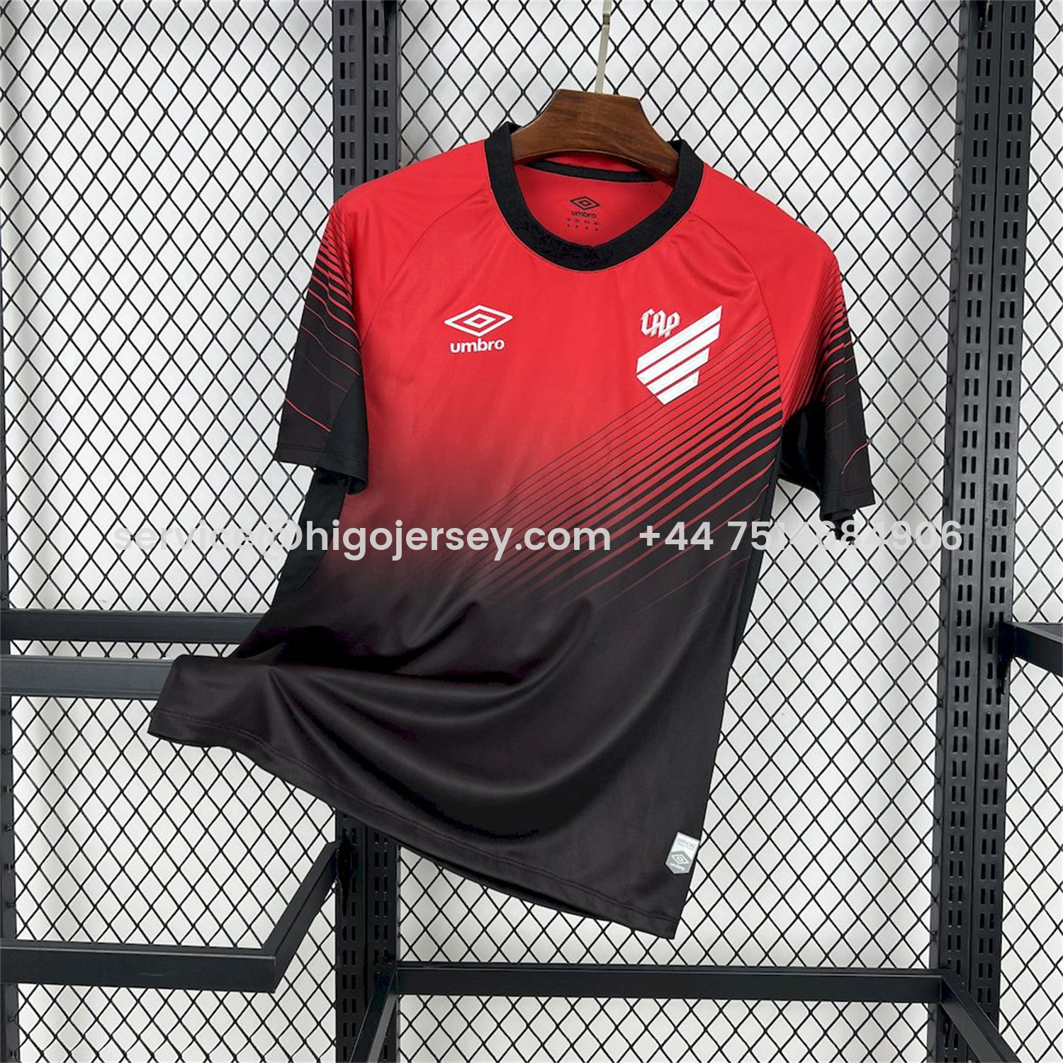 Higojerseys-Athletico Paranaense 25-26 Home Jersey - Fans Version