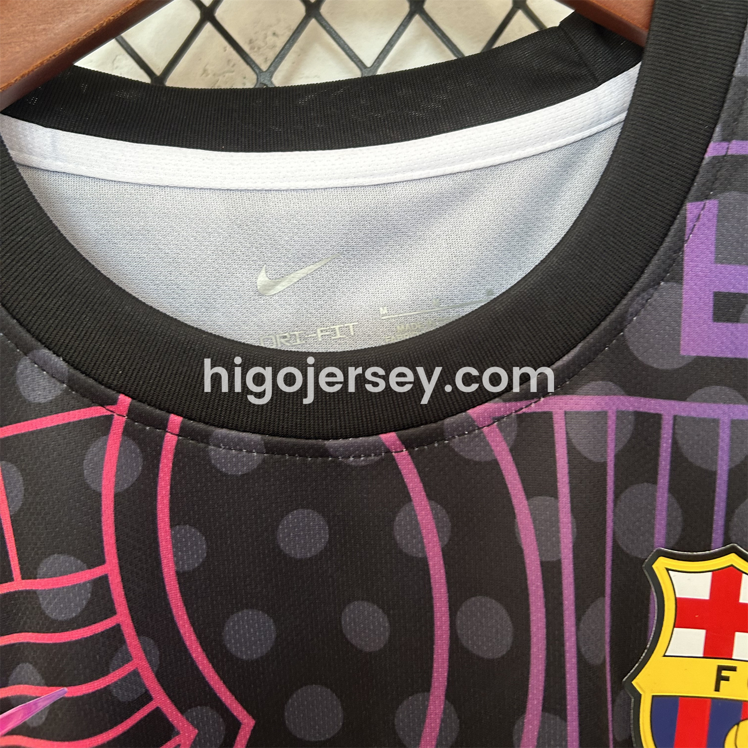 Higojerseys-Barcelona 25-26 LOGO Stroke Special Edition Jersey - Fans Version