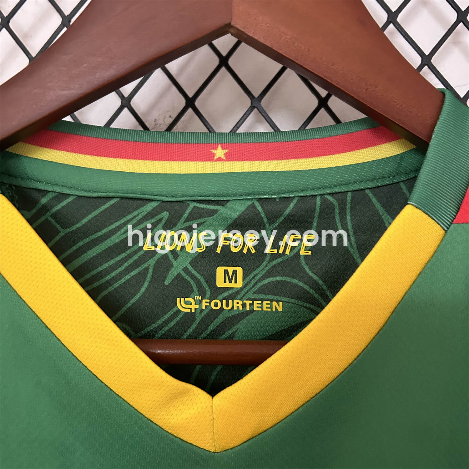 Higojerseys-Cameroon 25-26 Home Jersey - Fans Version