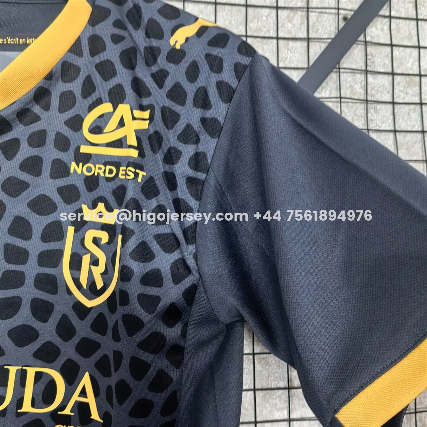 Higojerseys-Stade de Reims 25-26 Third Jersey - Fans Version