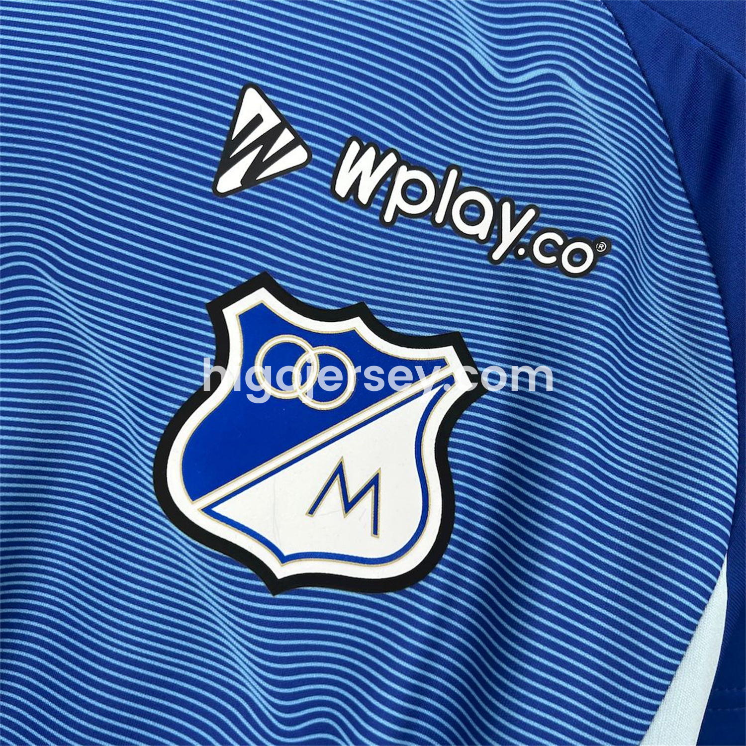 Higojerseys-Millonarios 25-26 Home Jersey - Fans Version