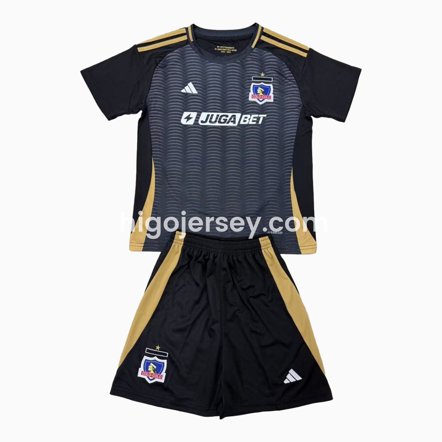 Higojerseys-Colo Colo 25-26 Away Men's Adult Jersey Set - Fans Version