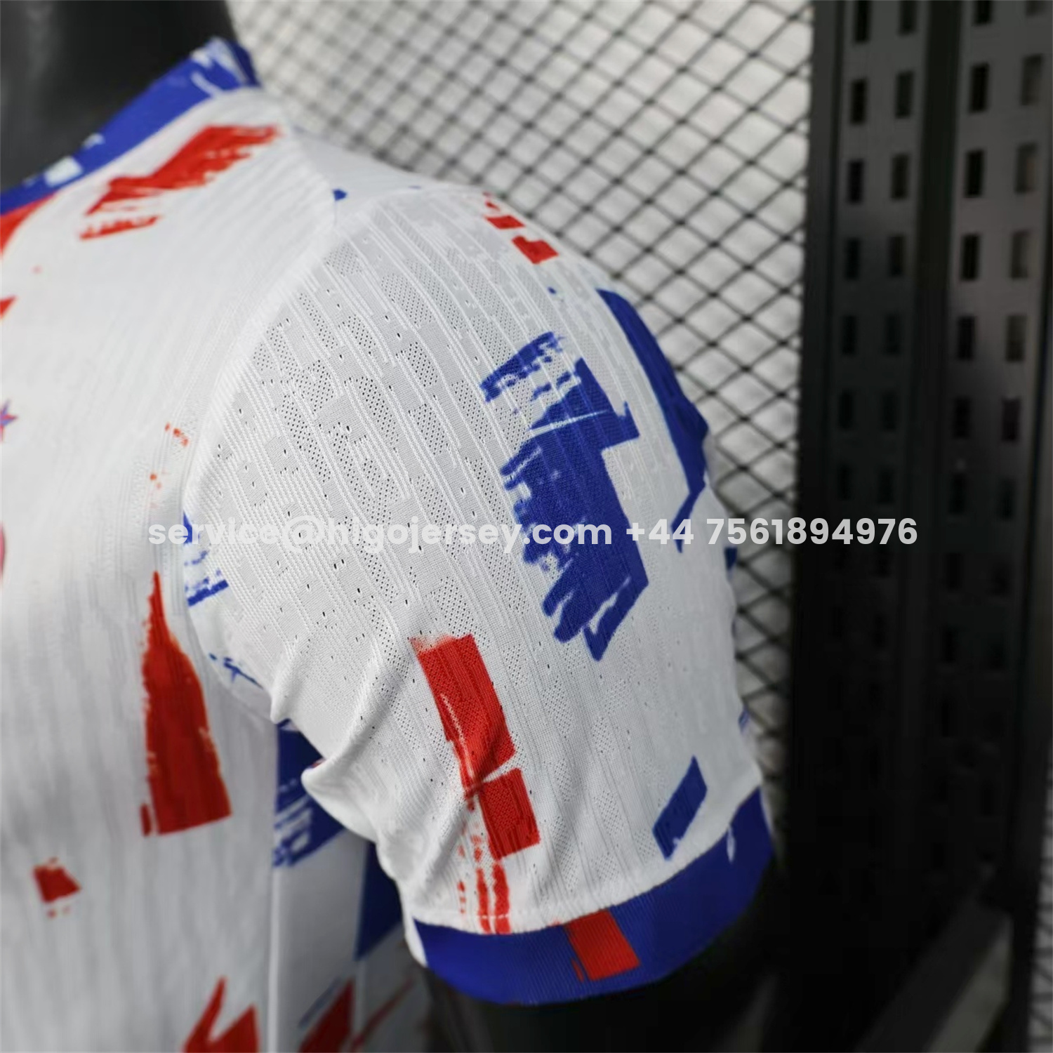 Higojerseys-France 2026 White Red Blue Special Jersey - Player Version