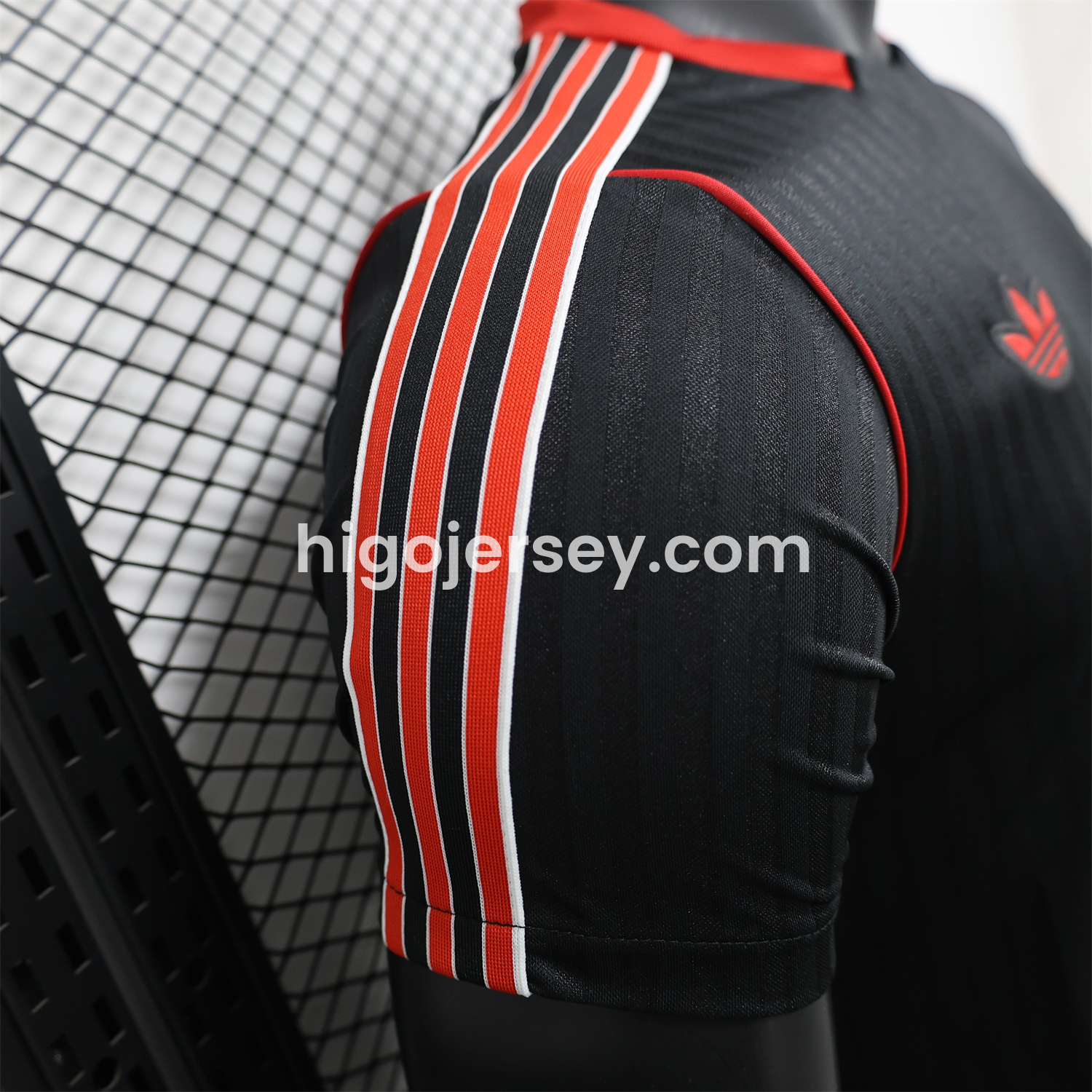 Higojerseys-Manchester United 24-25 Black Icon Retro Jersey - Player Version