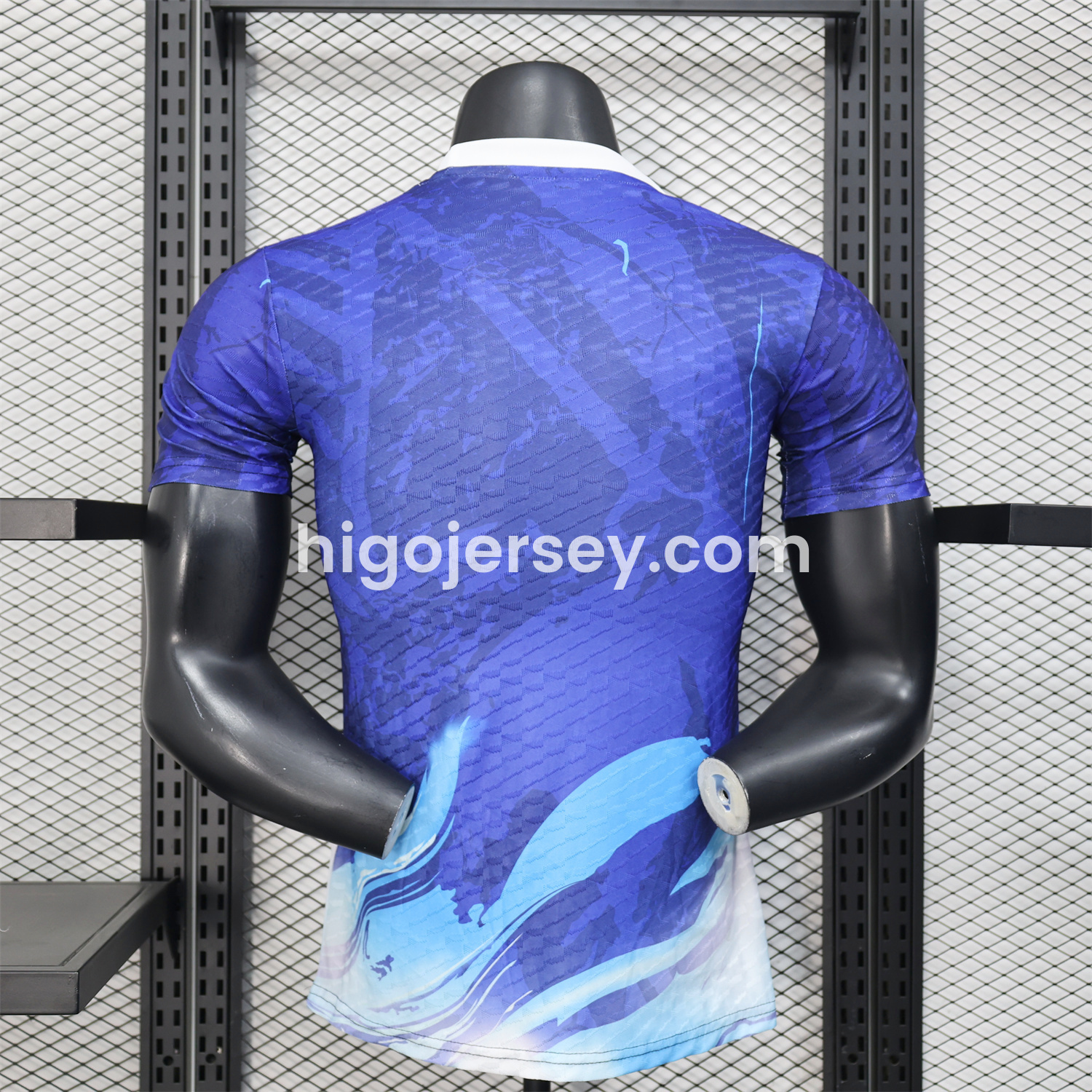 Higojerseys-Japan 25-26 Light Blue Owl Deep Blue Special Jersey - Player Version