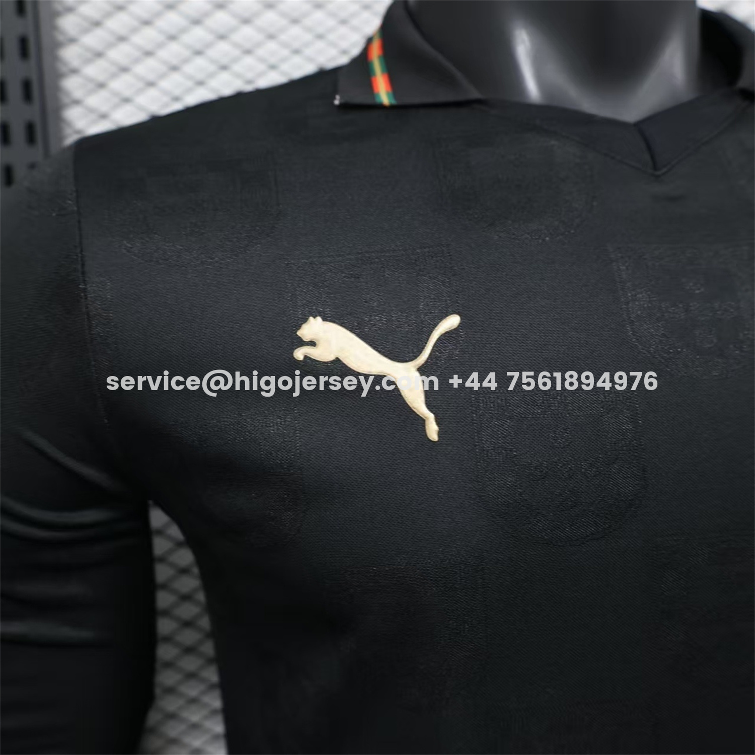 Higojerseys-Portugal 2026 Away Black Long Sleeves Jersey - Player Version