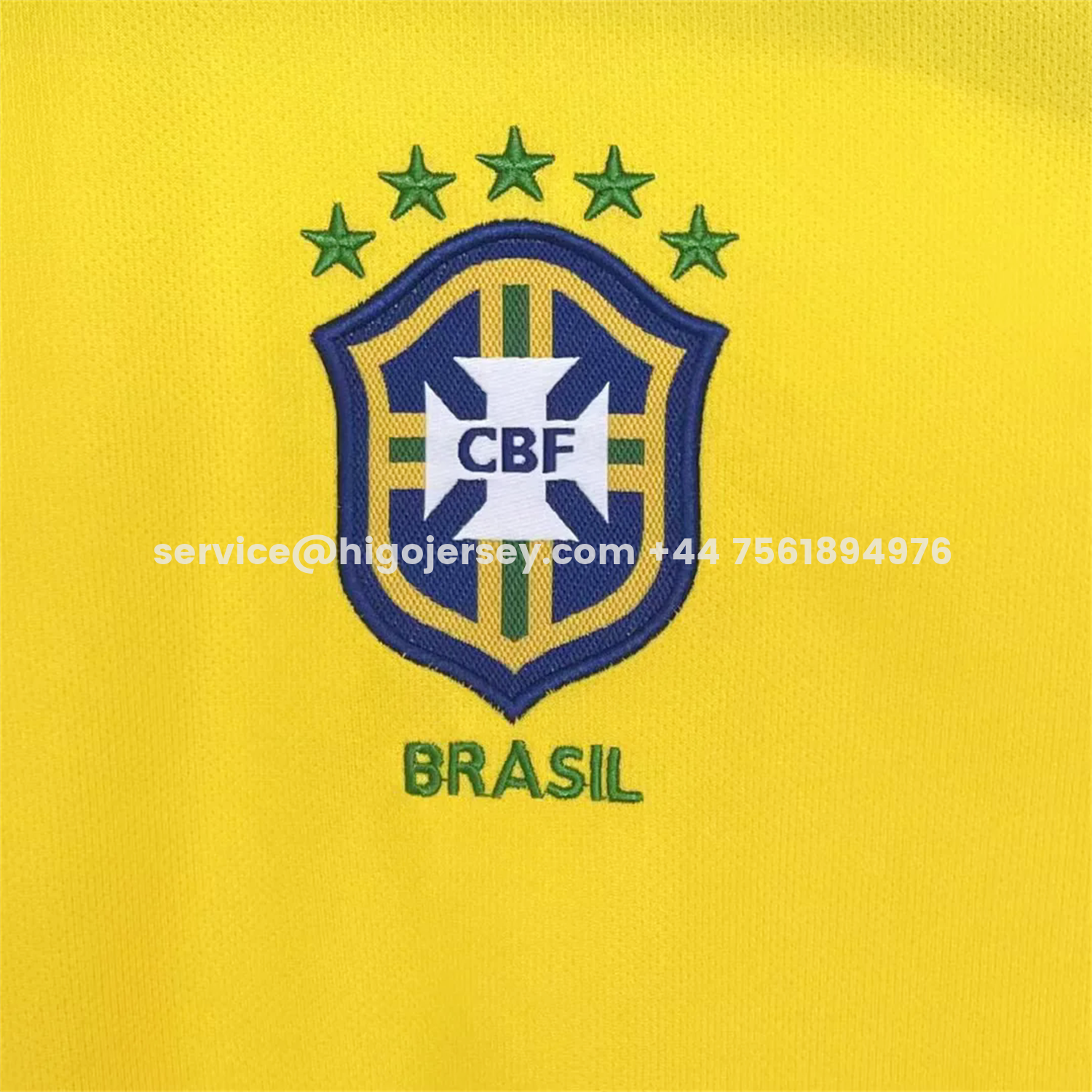 Higojerseys-Retro Brazil 2004 Home Long Sleeves Jersey