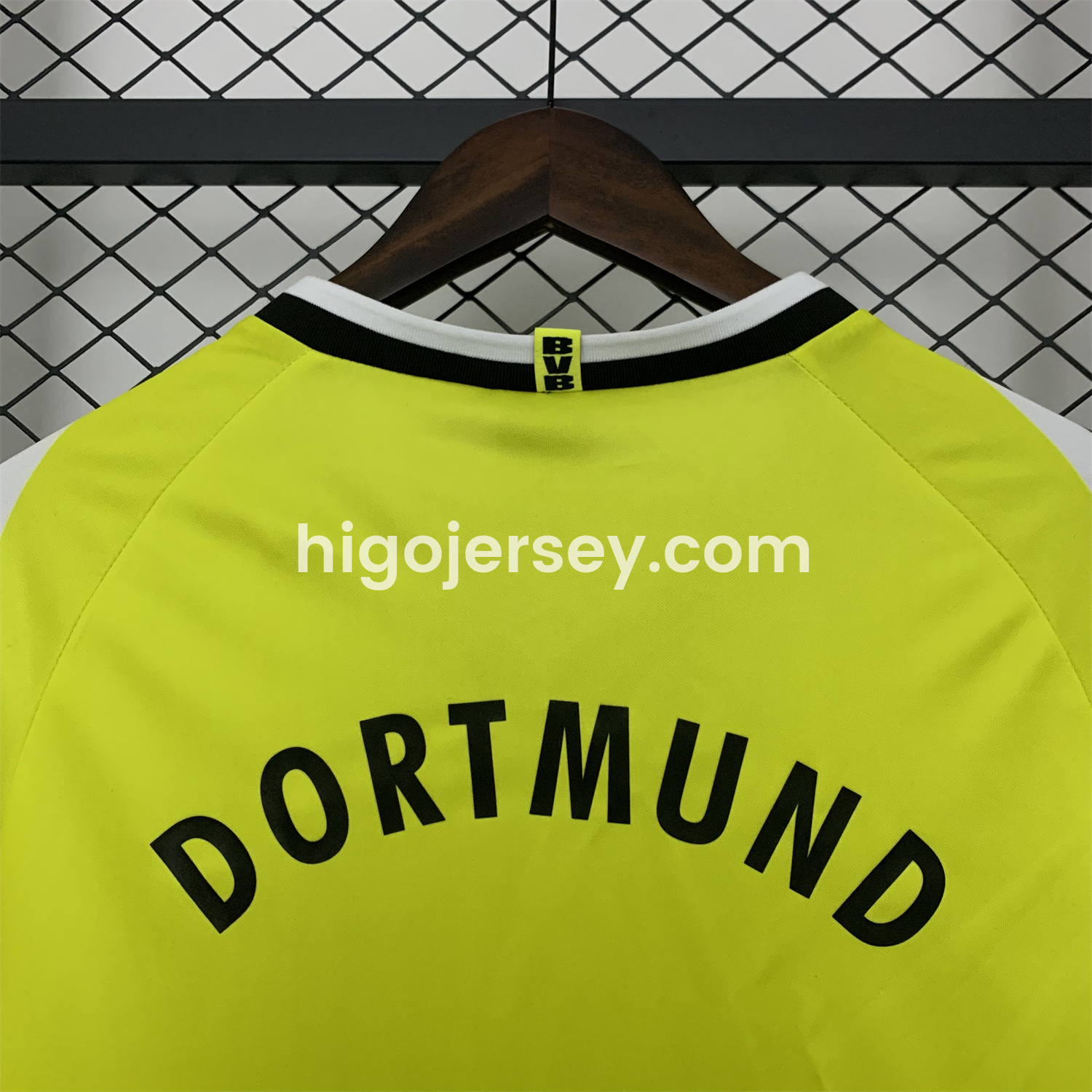 Higojerseys-Retro Dortmund 1995-96 Home Jersey