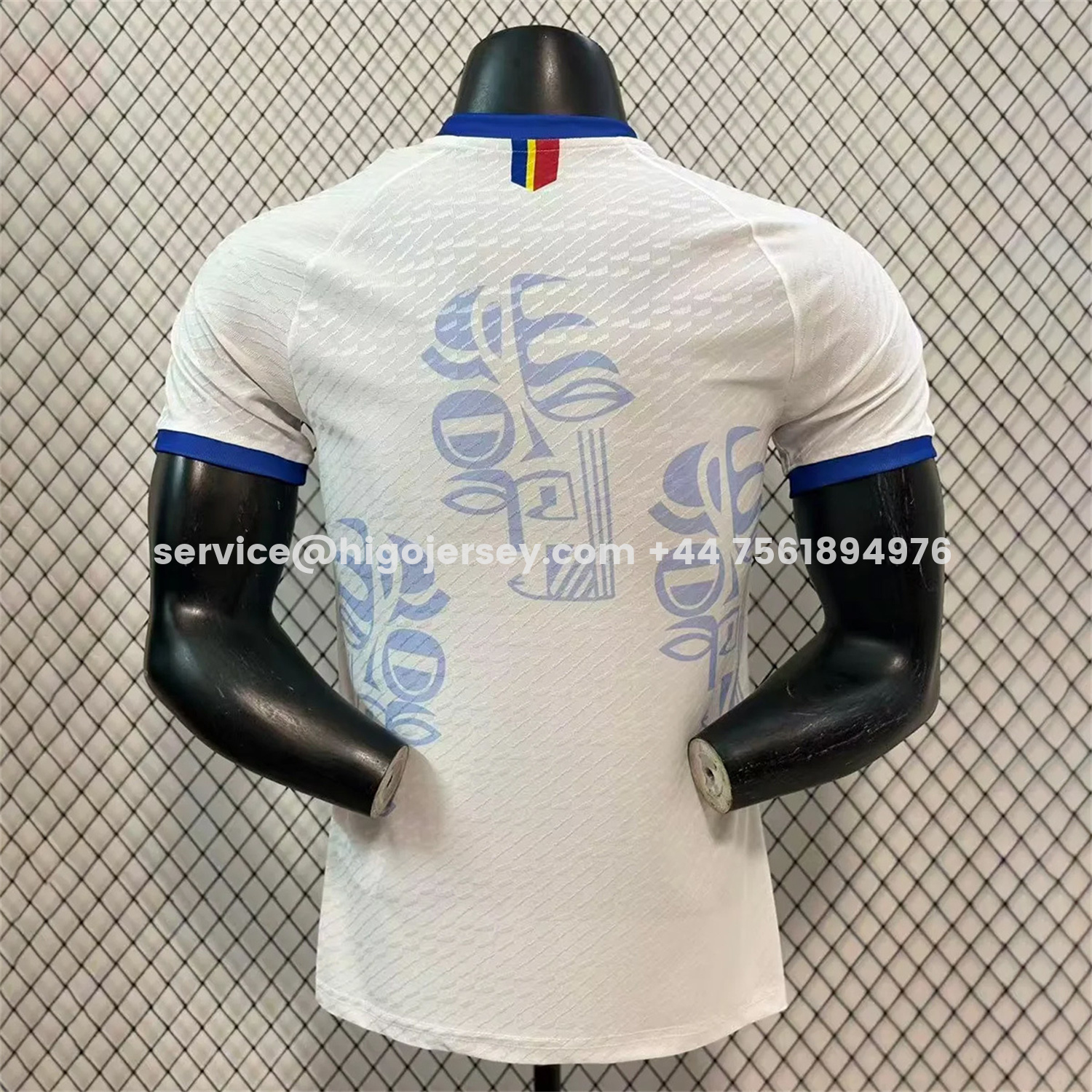 Higojerseys-Retro Congo 2023 Away White Jersey - Player Version