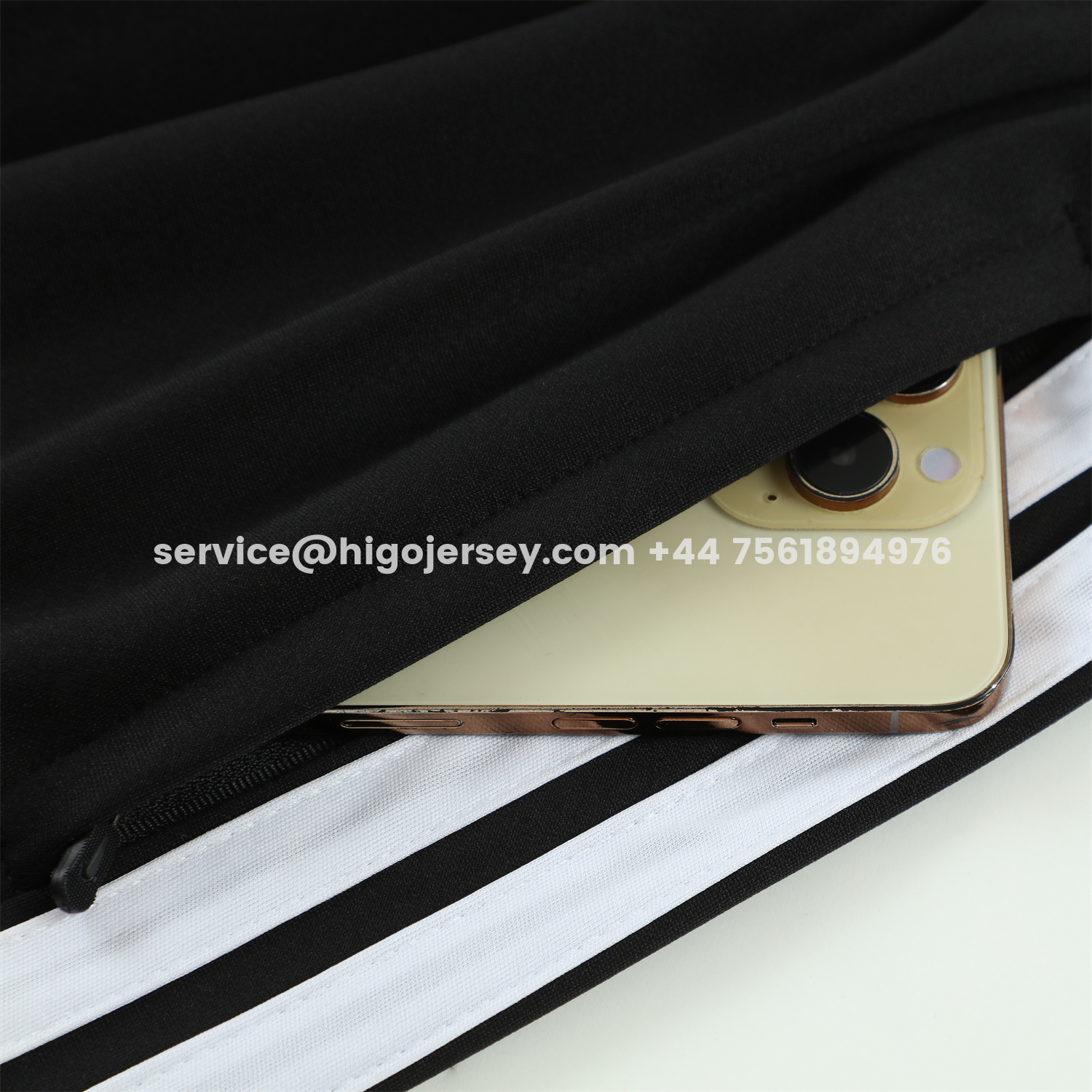 Higojerseys-Germany 2026 Long Sleeve Training Set - Black Top & Pants