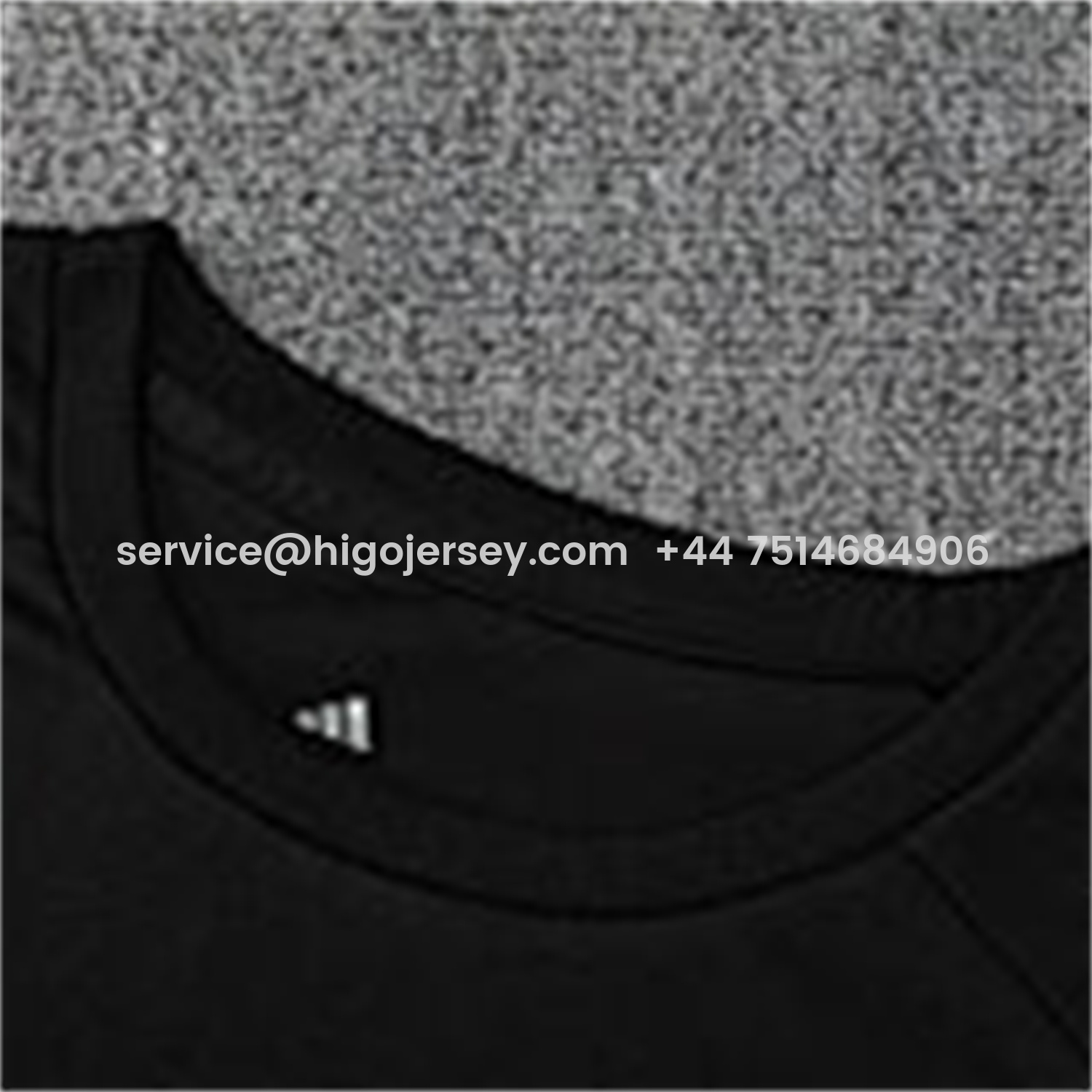 Higojerseys-INT M.A.M 25-26 Short-Sleeve Training Set - Light Grey Stripes Black Top & Black Shorts