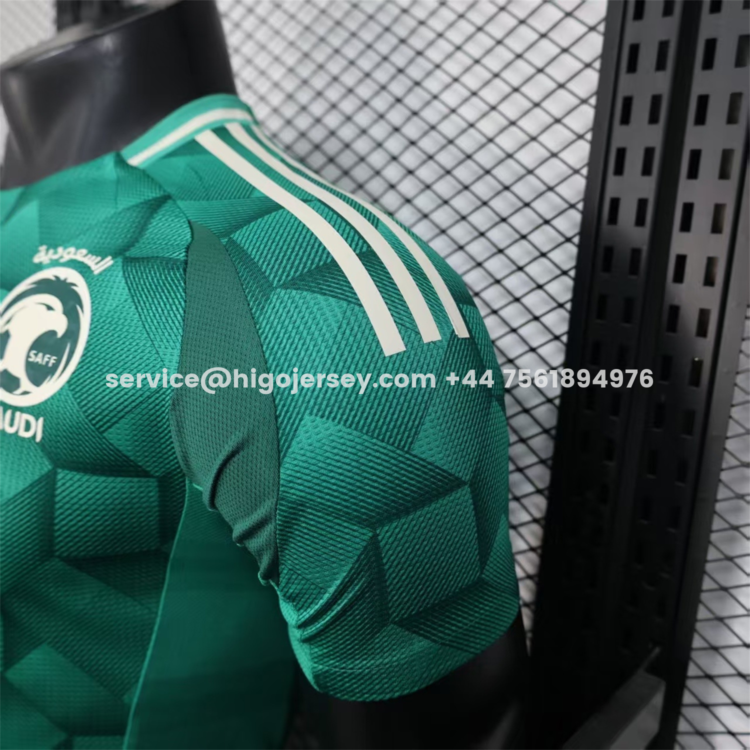 Higojerseys-Saudi Arabia 2026 Home Green Jersey - Player Version