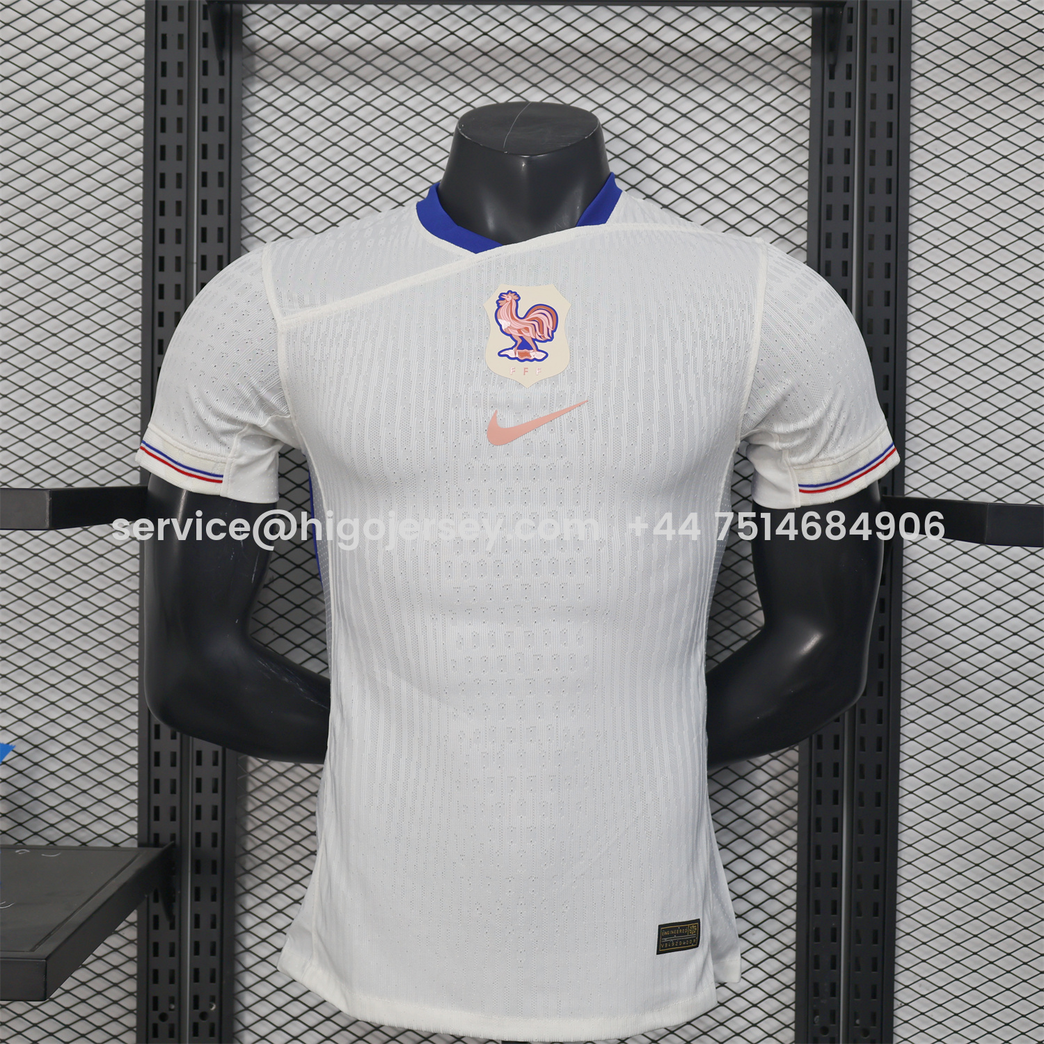 Higojerseys-France 2025 Women's Away Jersey - Men's Player Version