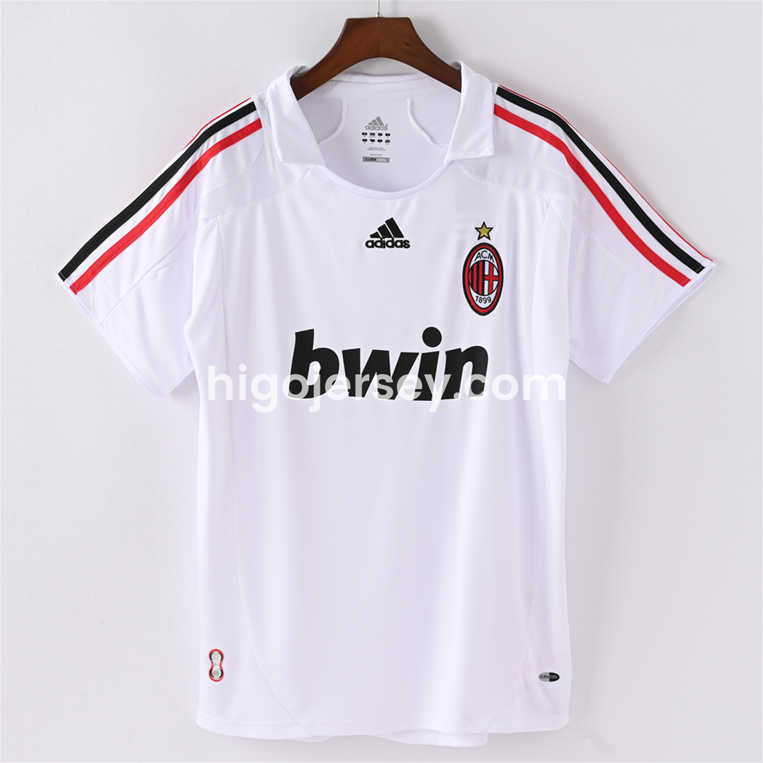 Higojerseys-Retro AC Milan 2007-08 Away Jersey