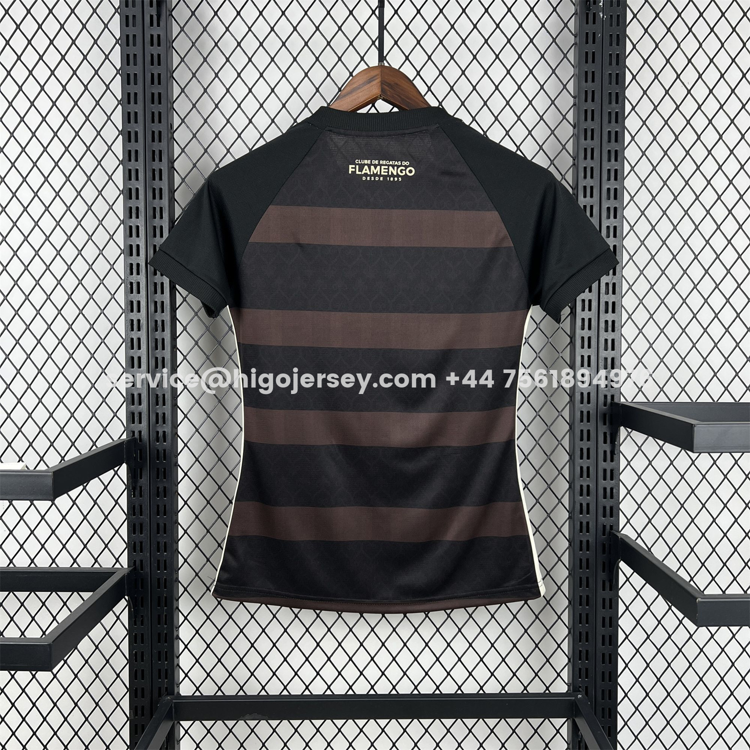 Higojerseys-Women's Flamengo 25-26 Brown And Black Special Jersey