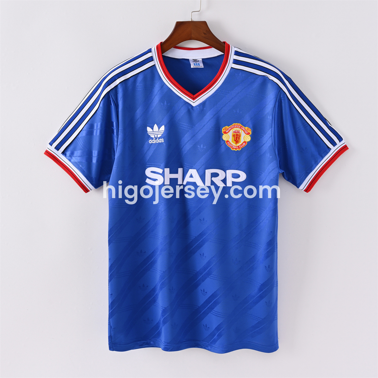 Higojerseys-Retro Manchester United 86-88 Third Jersey