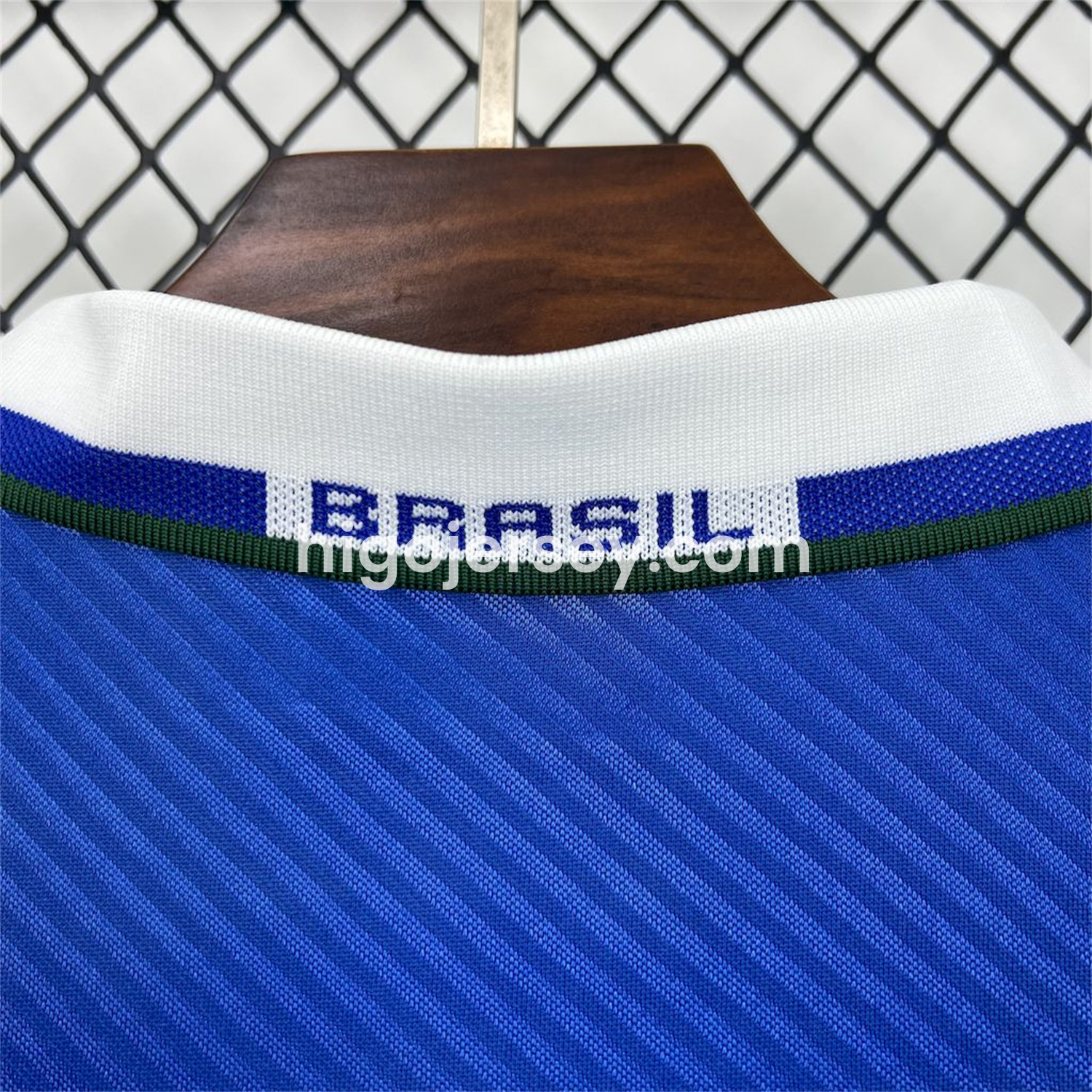 Higojerseys-Retro Brazil 1994-96 Away Jersey