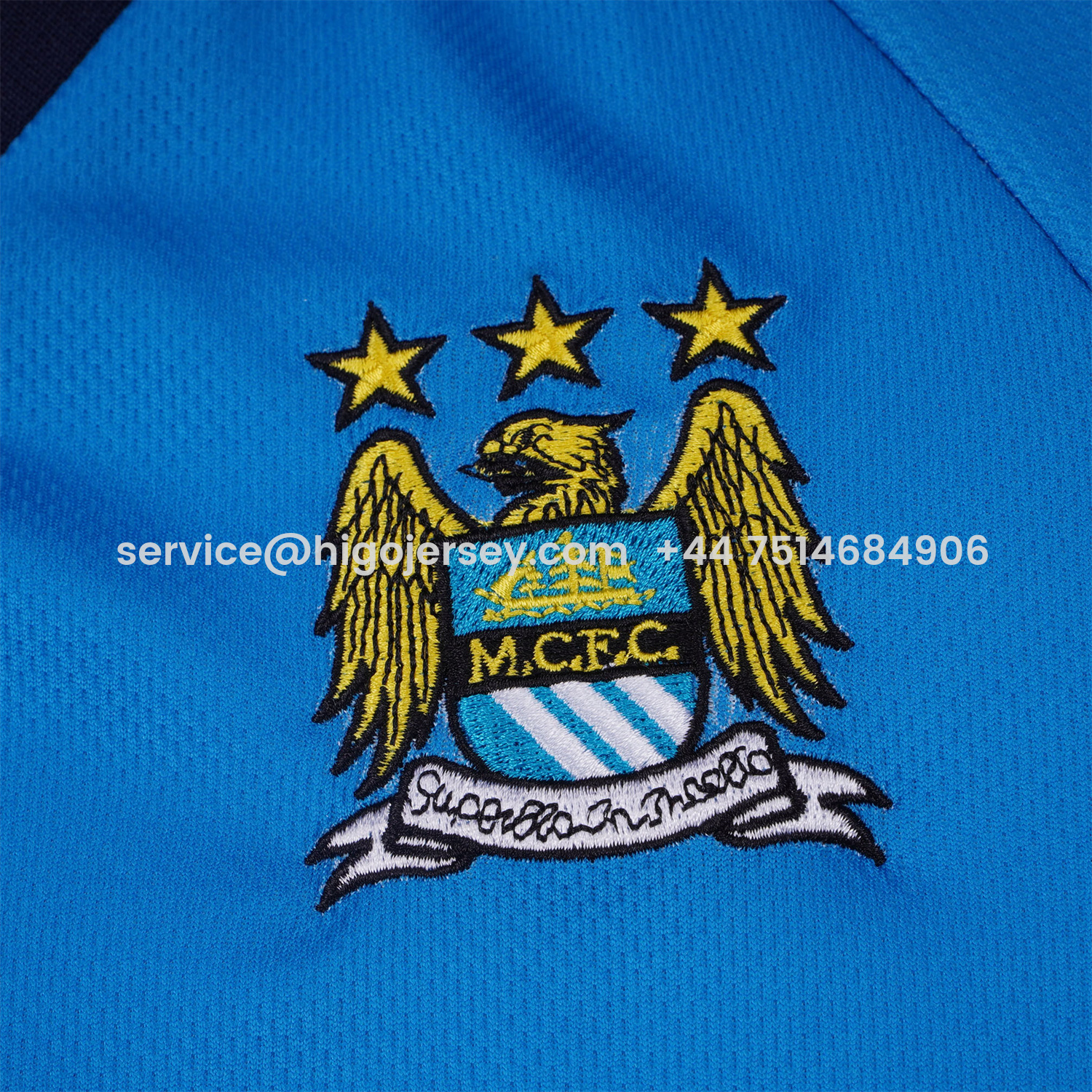 Higojerseys-Retro Manchester City 1997-98 Home Kids Kit