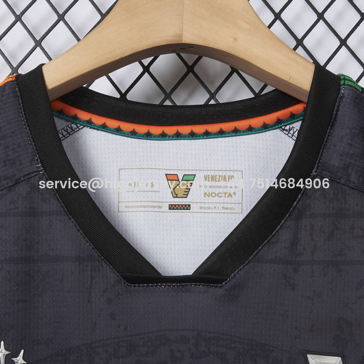 Higojerseys-Venezia FC 25-26 Home Jersey - Fans Version