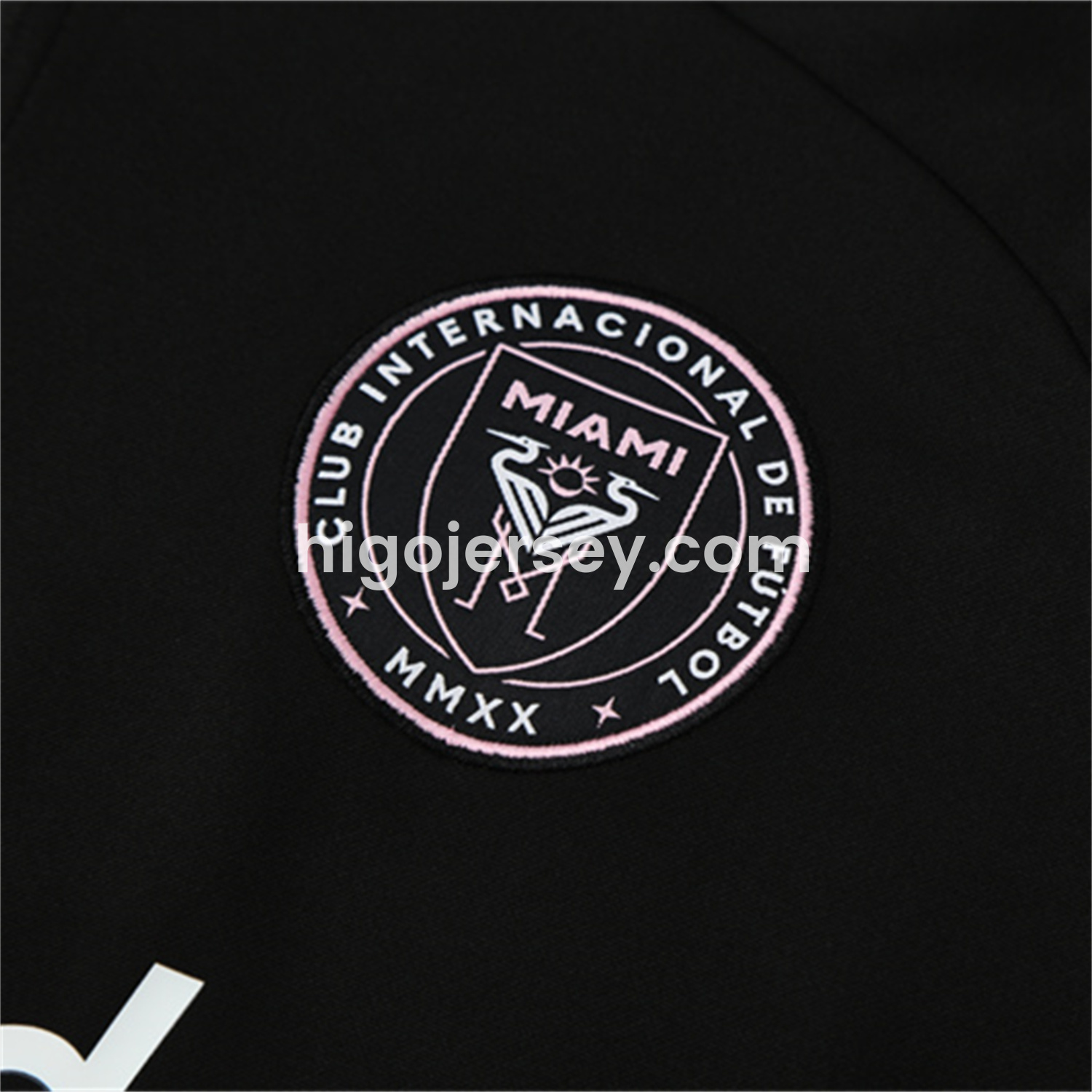 Higojerseys-INT M.A.M 25-26 Kid Long Sleeves Training Set - Black Top & Black Pants