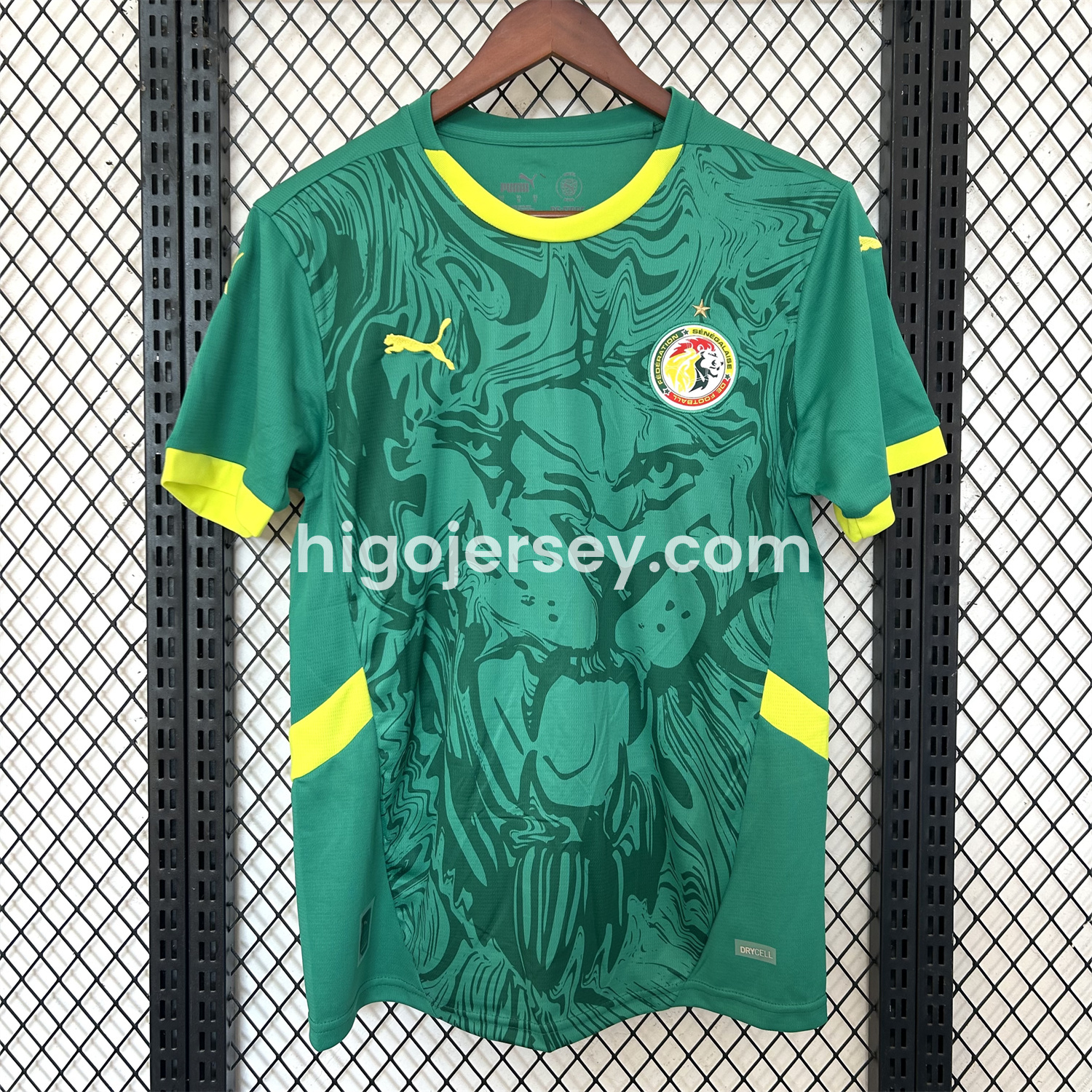 Higojerseys-Senegal 25-26 Away Green Jersey - Fans Version