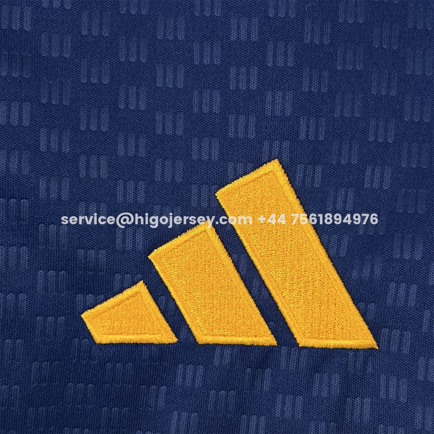 Higojerseys-Spain 2026 Dark Blue Pre-Match Training Jersey - Fans Version