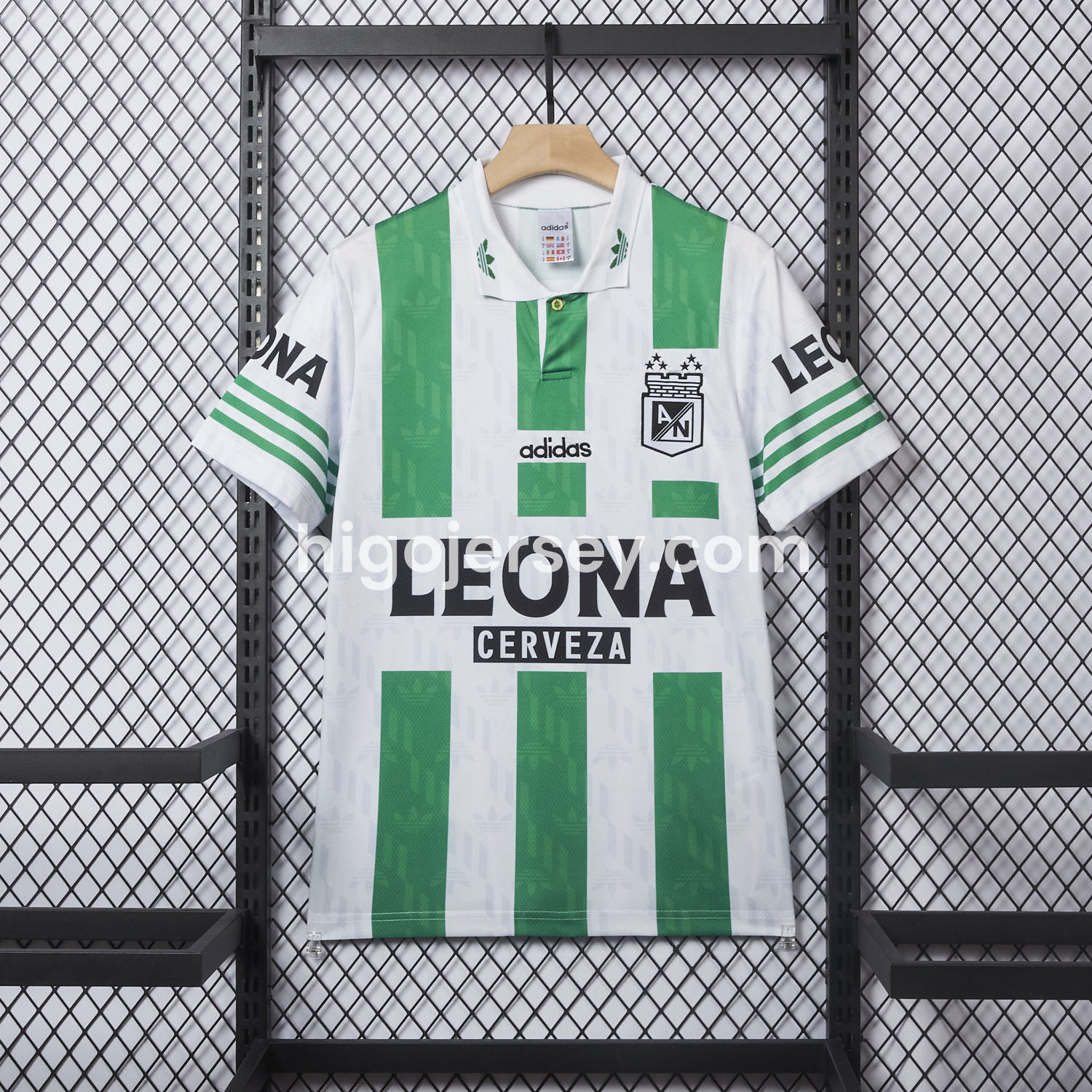 Higojerseys-Retro Atlético Nacional 1996-97 Home Jersey
