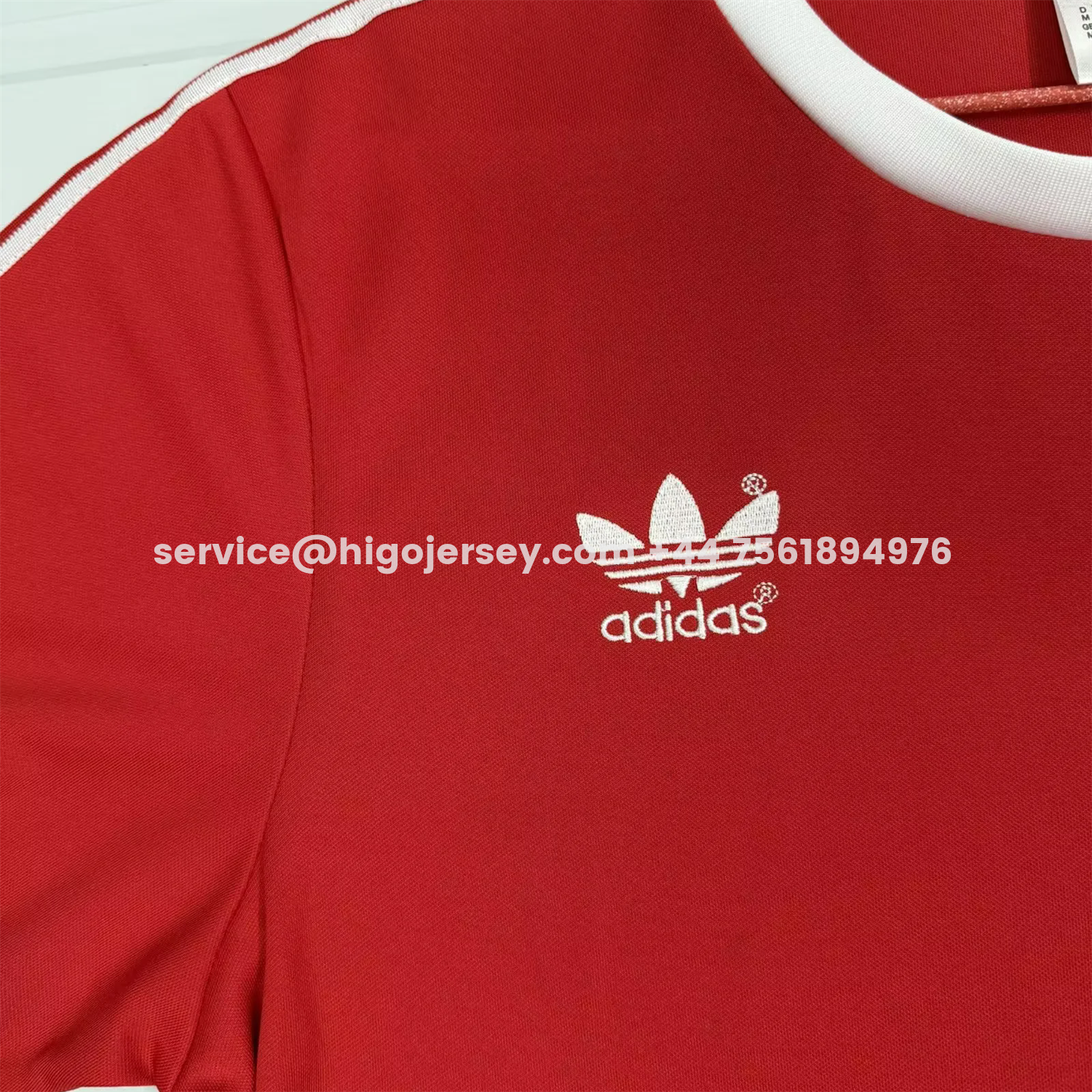 Higojerseys-Retro Bulgaria 1986 Away Red Jersey