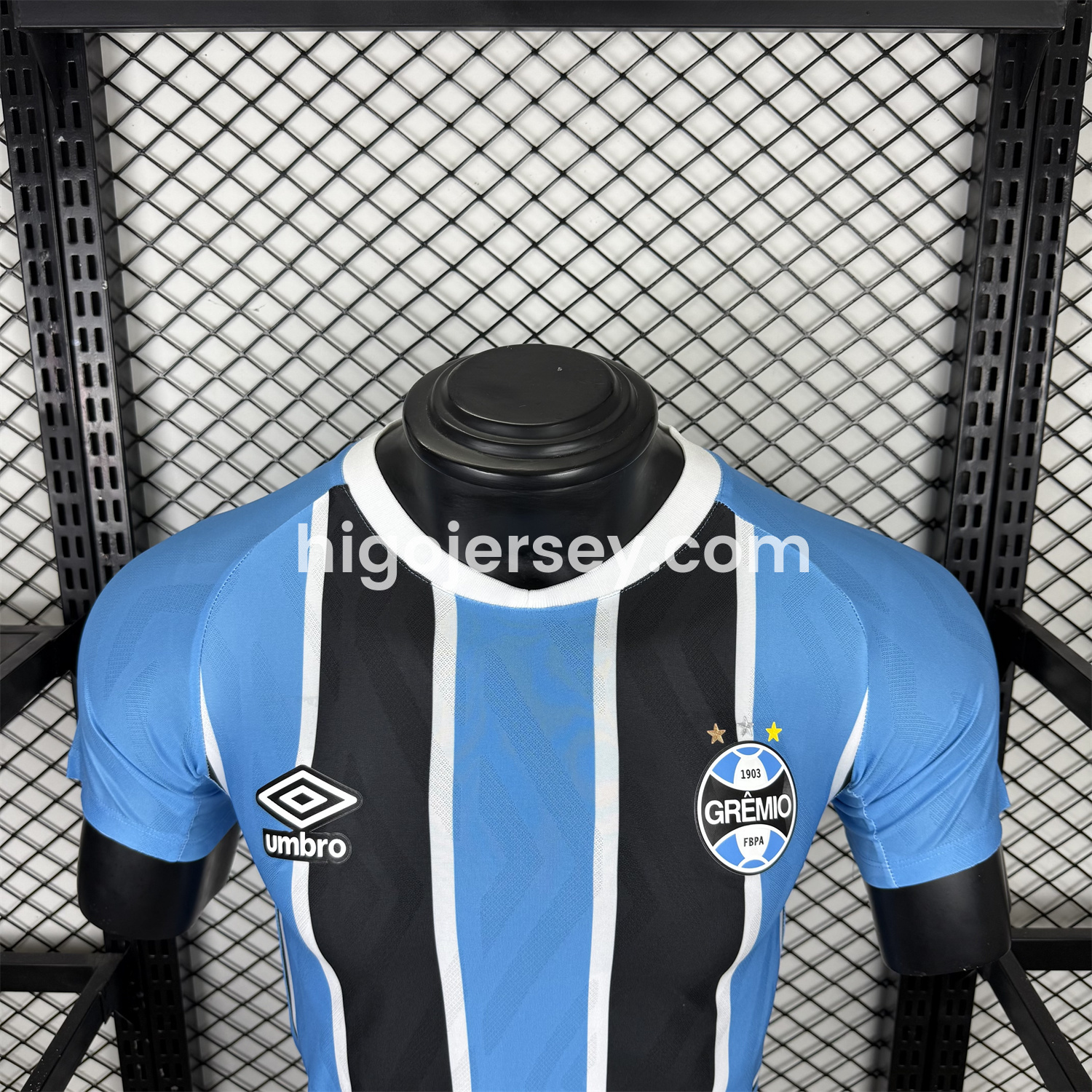 Higojerseys-Gremio 25-26 Home Unsponsored Jersey - Player Version