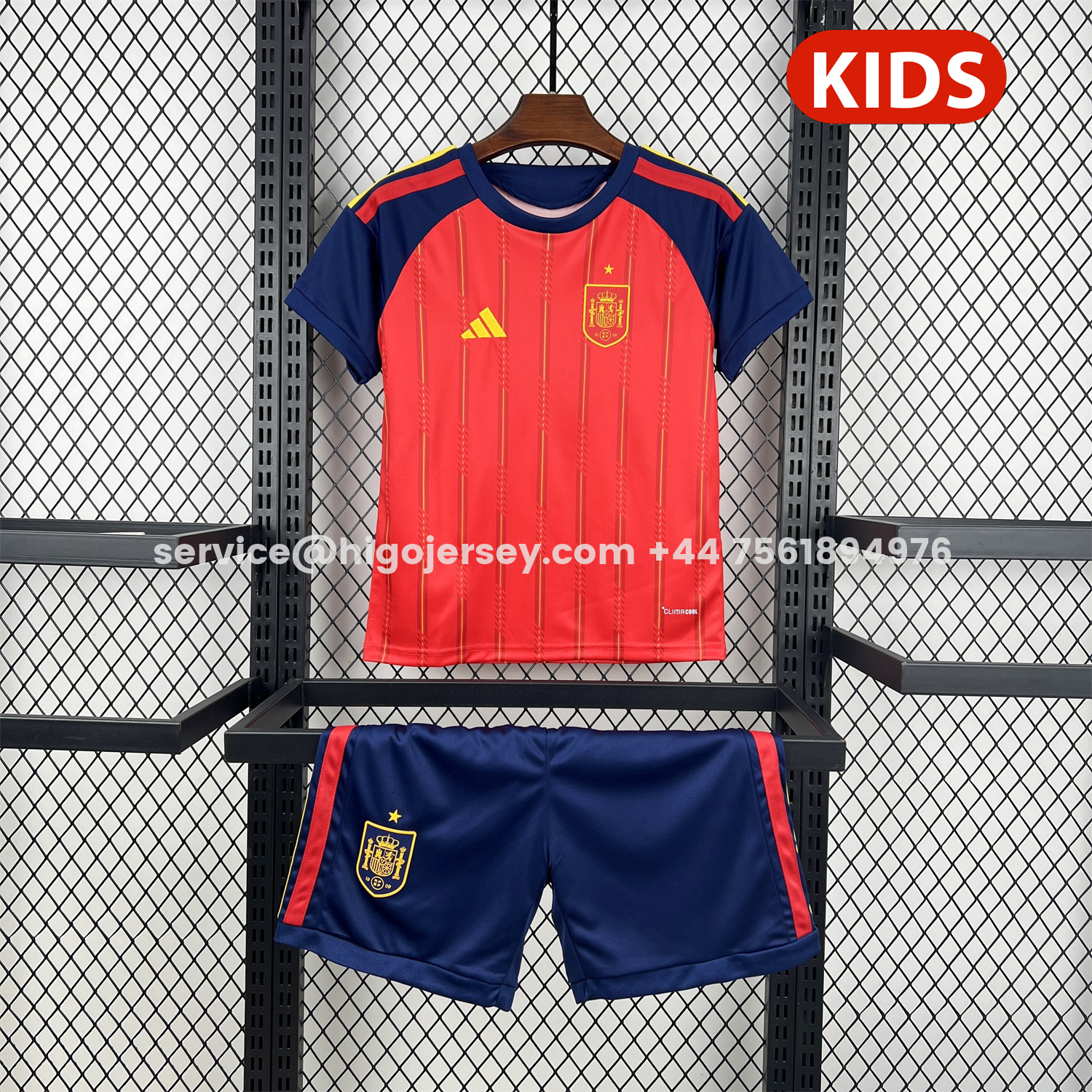 Higojerseys-Spain 2026 Home Kids Kit