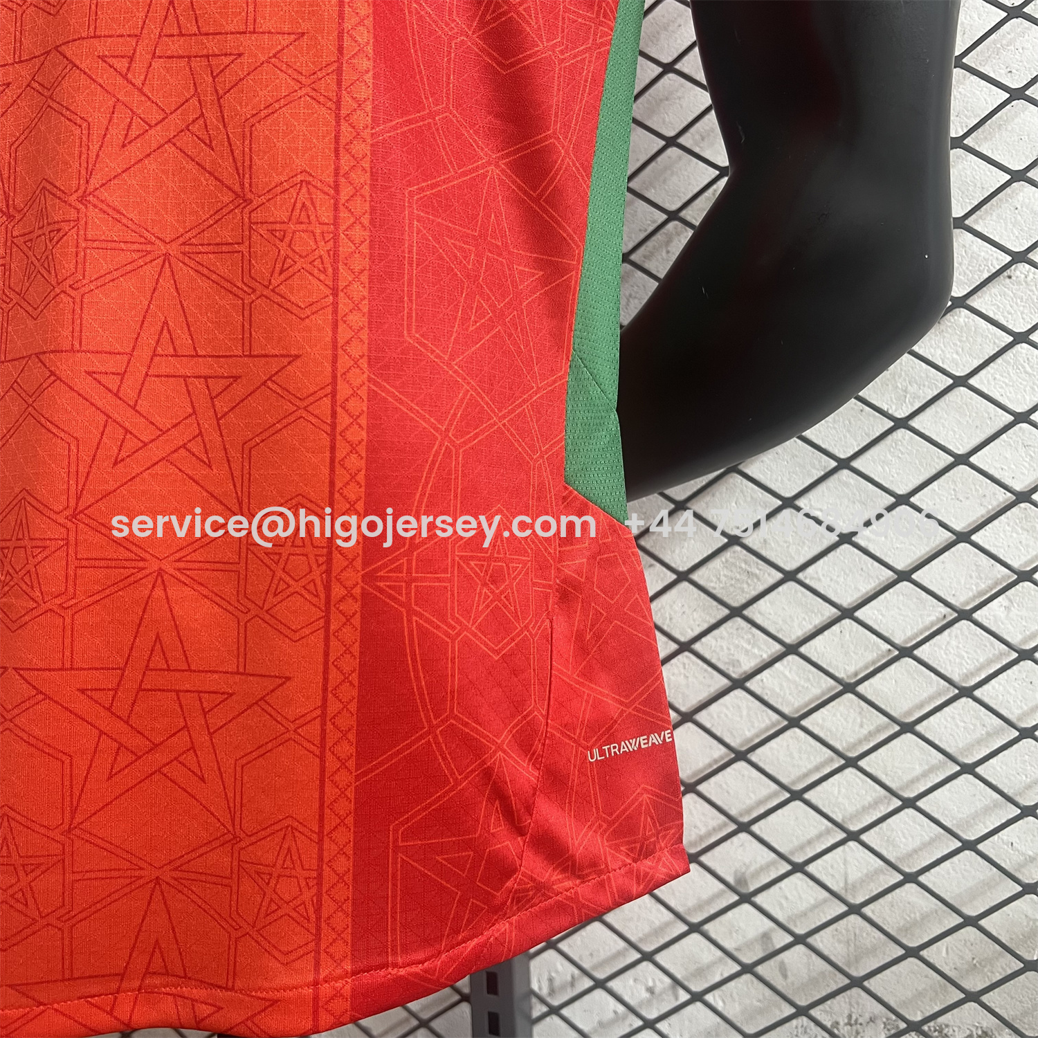 Higojerseys-Morocco 2026 Home Jersey - Player Version