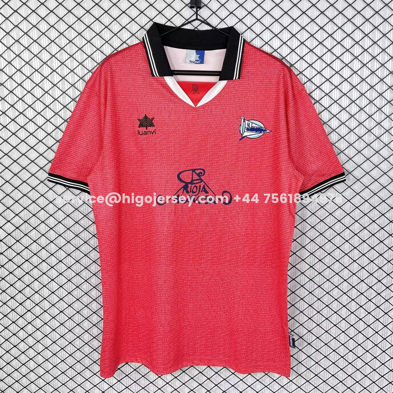 Higojerseys-Retro Deportivo Alavés 2000-01 Away Jersey