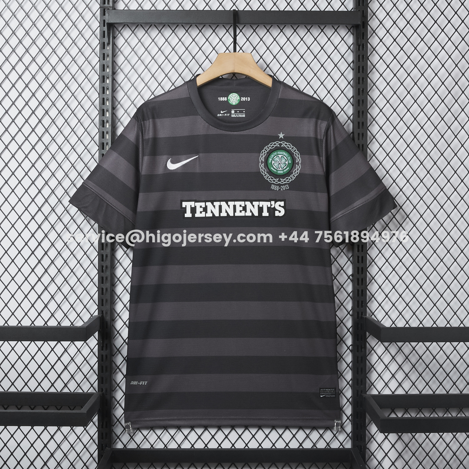 Higojerseys-Retro Celtic 12-13 Away Stadium 125th Anniversary Jersey