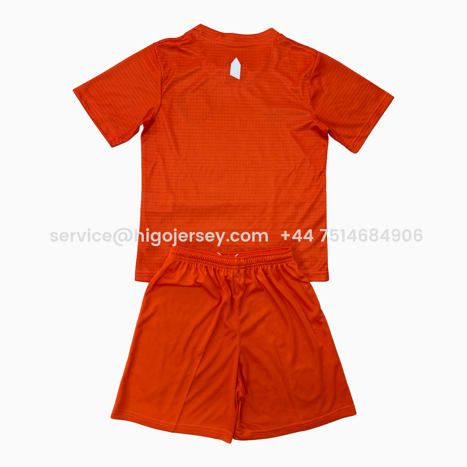Higojerseys-Everton 25-26 Orange Goalkeeper Kids Kit