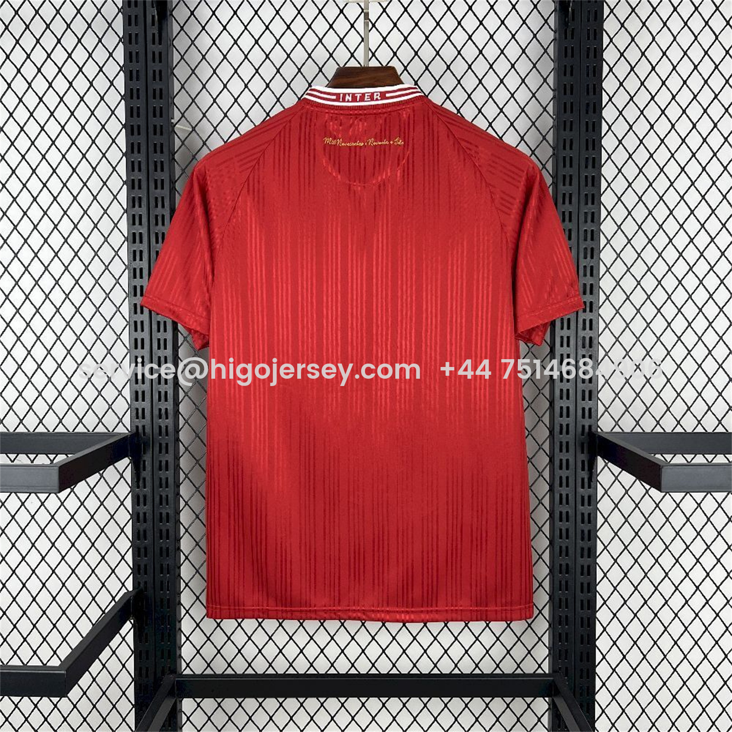 Higojerseys-Retro SC Internacional 1997-98 Home Black Jersey