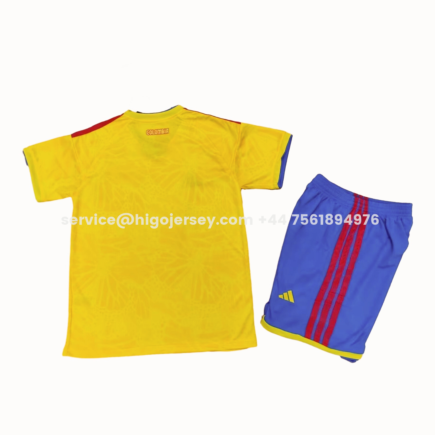 Higojerseys-Colombia 2026 Home Kids Kit