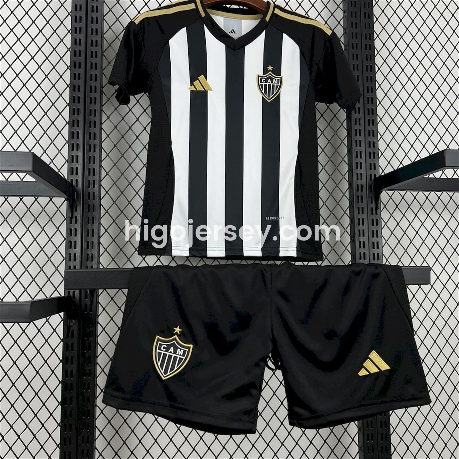 Higojerseys-Atletico Mineiro 25-26 Home Unsponsored Kids Kit
