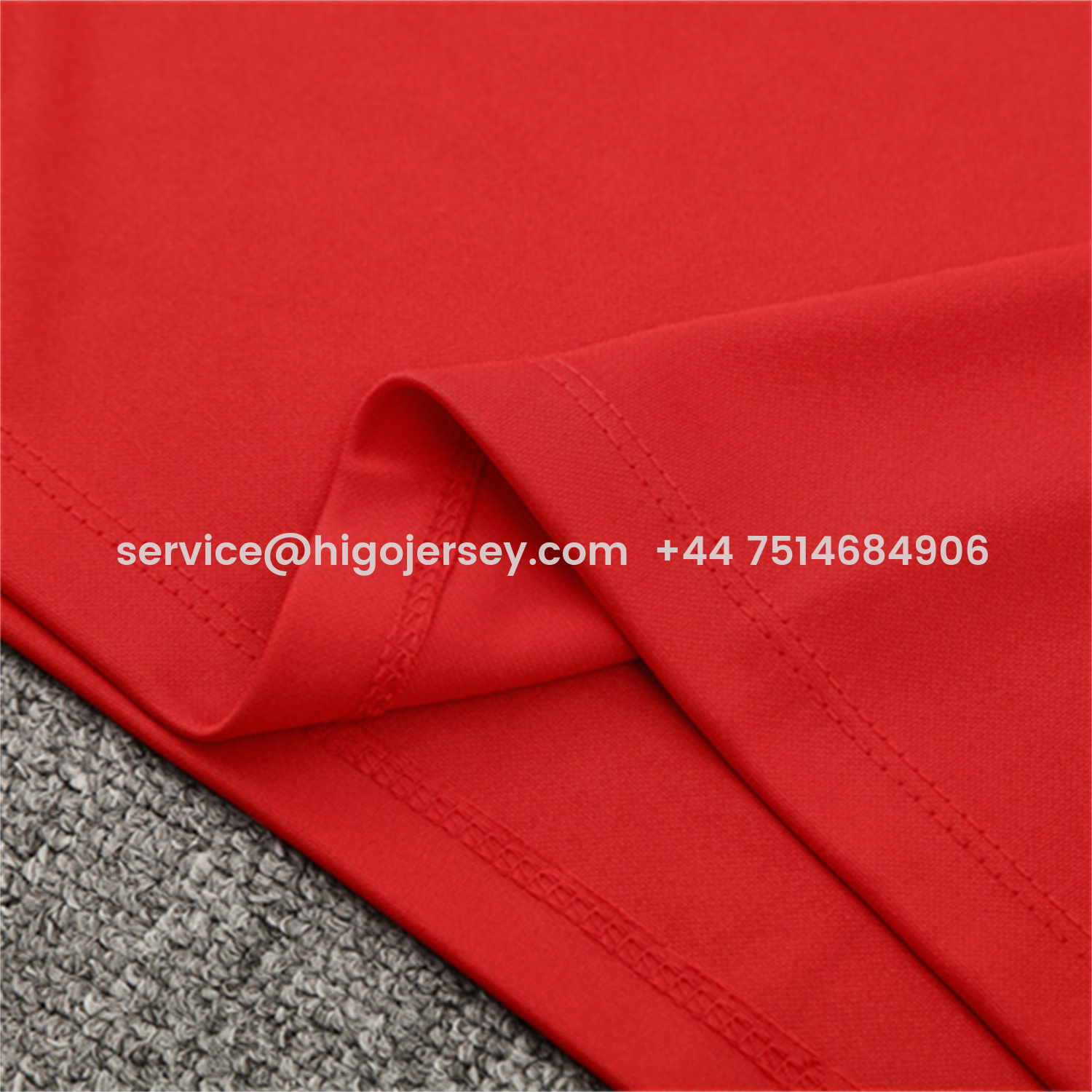 Higojerseys-Portugal 25-26 Kids Long Sleeve Training Set - Red Top & Black Pants