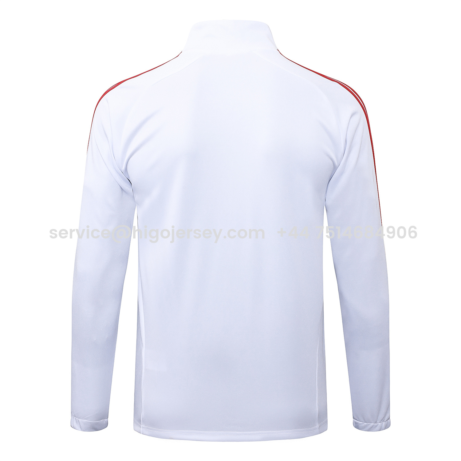 Higojerseys-Bayern Munich 25-26 Jacket Training Tracksuit - White Throwback Jackets & Grey Pants