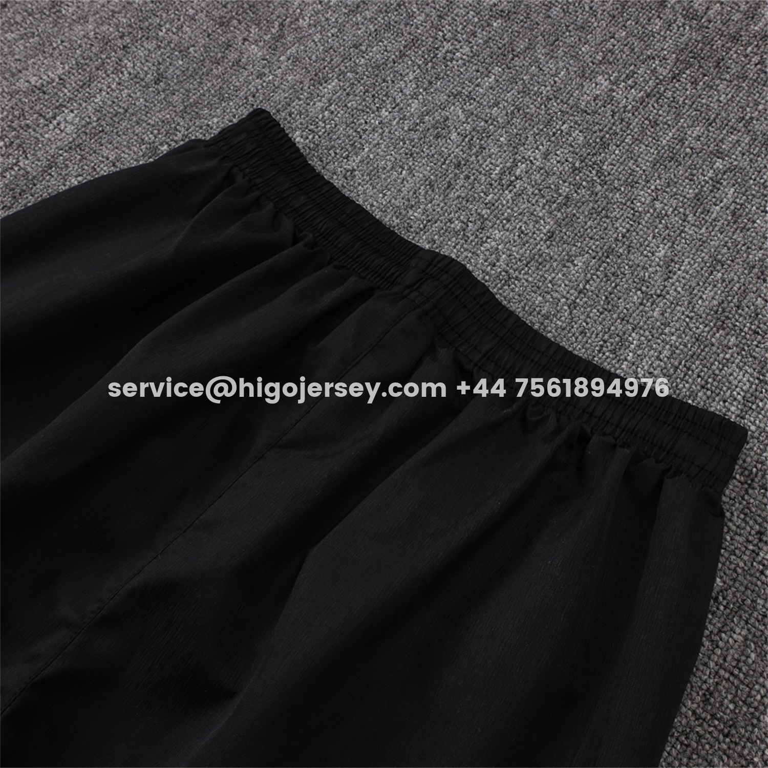 Higojerseys-Ajax 25-26 Windbreaker Training Set - Black Top and Pants