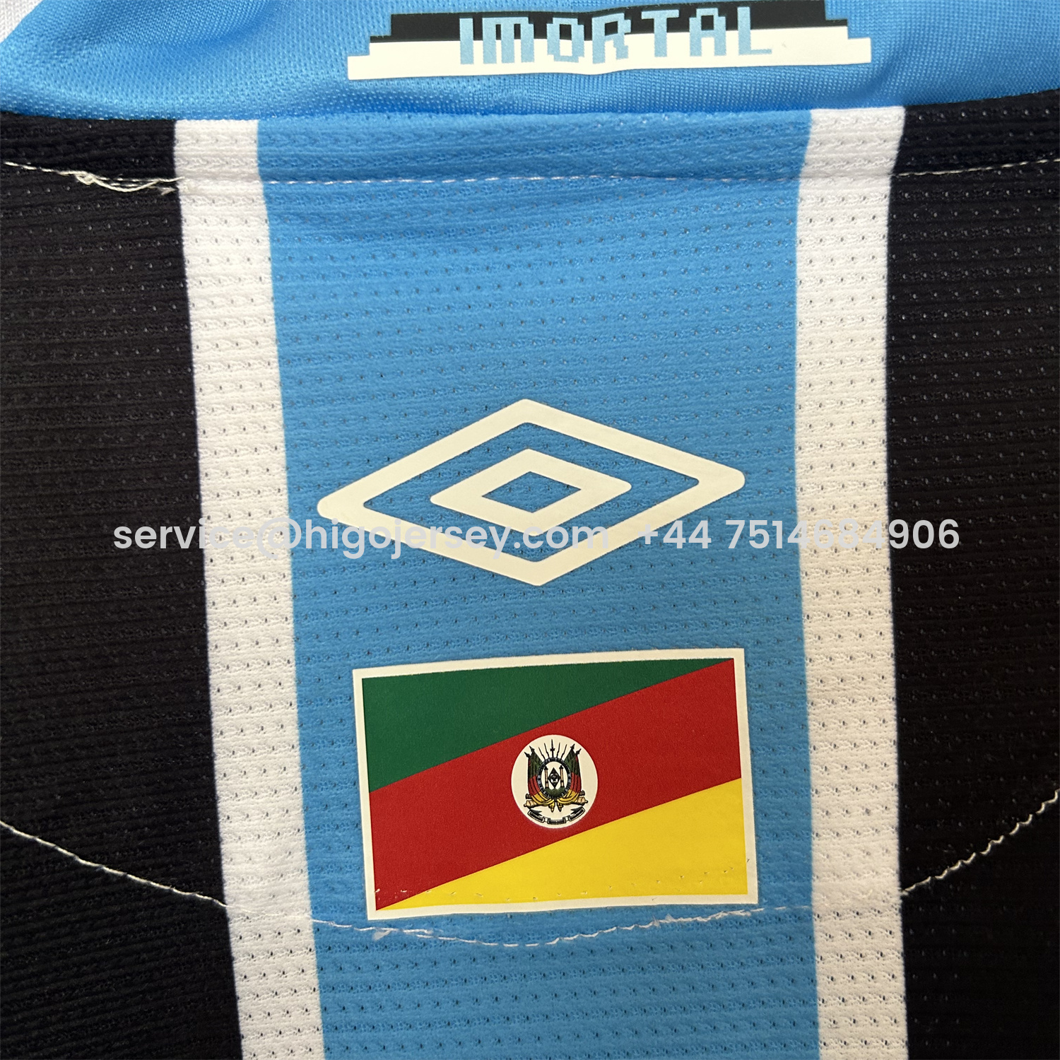 Higojerseys-Gremio 25-26 Home Jersey With Sponsors - Fans Version