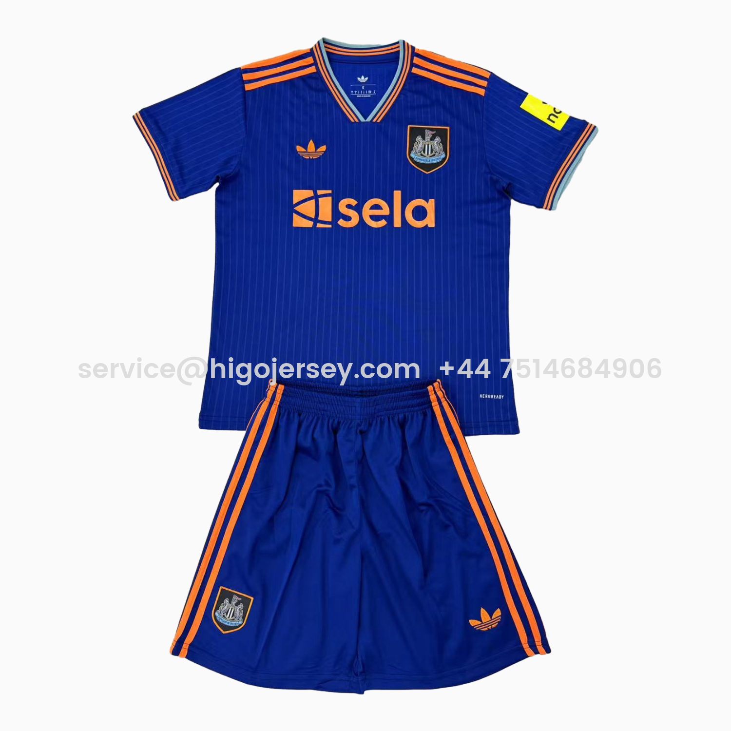 Higojerseys-Newcastle United 25-26 Third Men's Adult Jersey Set - Fans Version